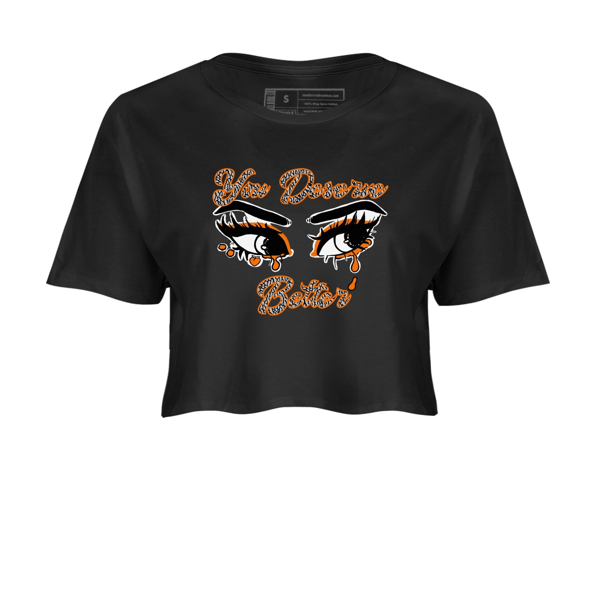 You Deserve Better snkmatch Women's Top - Air Jordan 3 Georgia Peach
