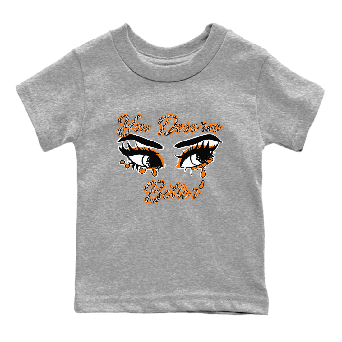 You Deserve Better snkmatch Tees Kids - Air Jordan 3 Georgia Peach