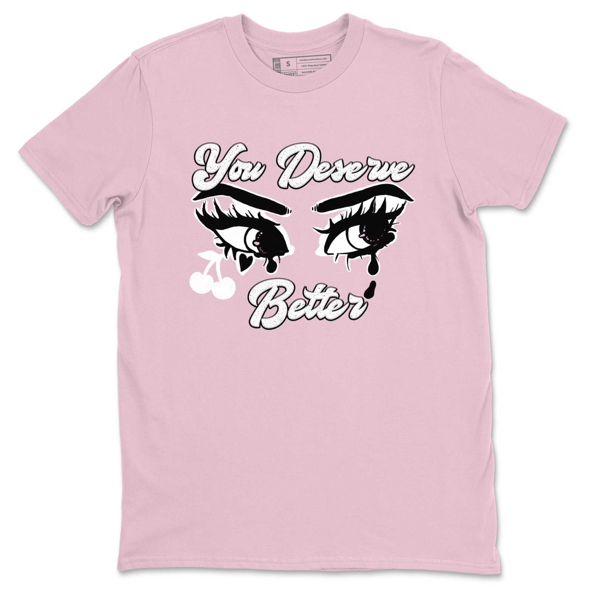 You Deserve Better snkmatch Tees - Air Jordan 4 Orchid