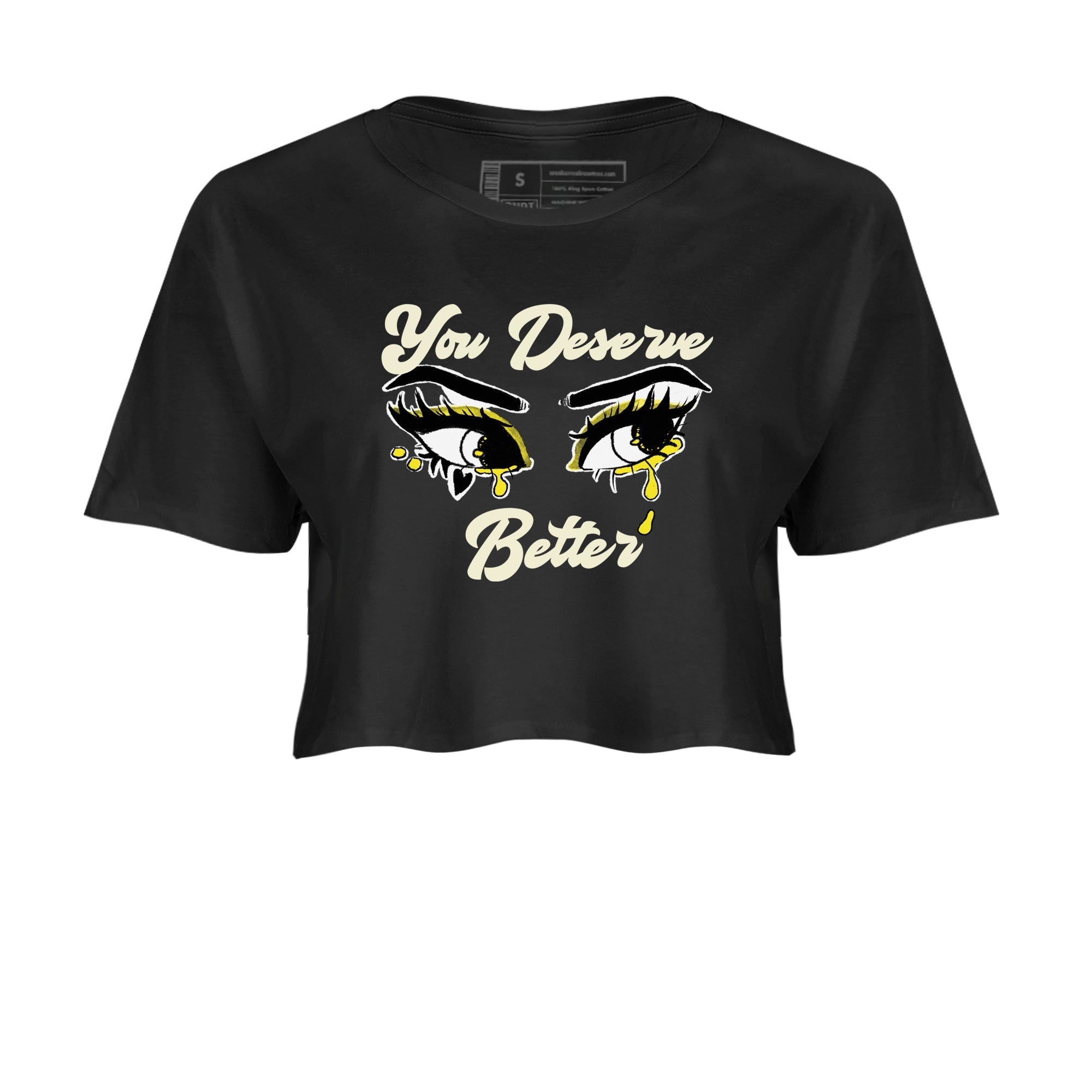 You Deserve Better snkmatch Women's Top - Air Jordan 4 Vivid Sulfur