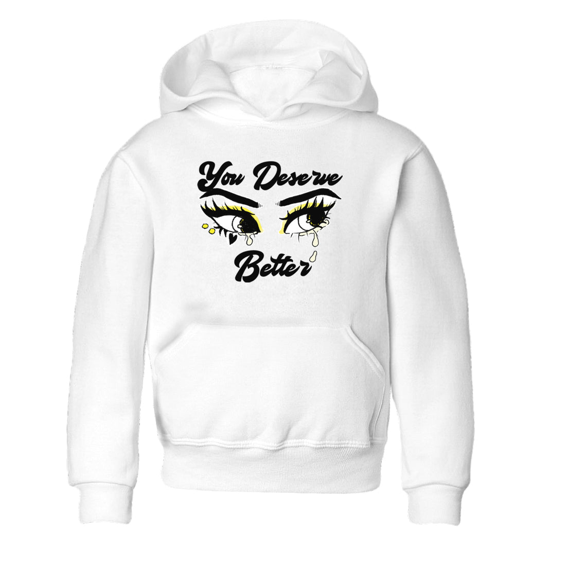 You Deserve Better snkmatch Tees Kids - Air Jordan 4 Vivid Sulfur