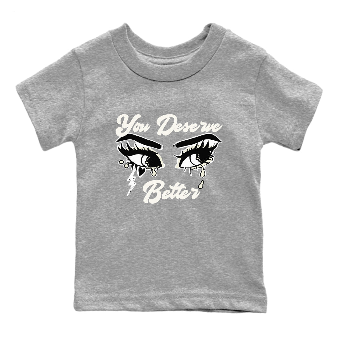 You Deserve Better snkmatch Tees Kids - Air Jordan 5 Sail