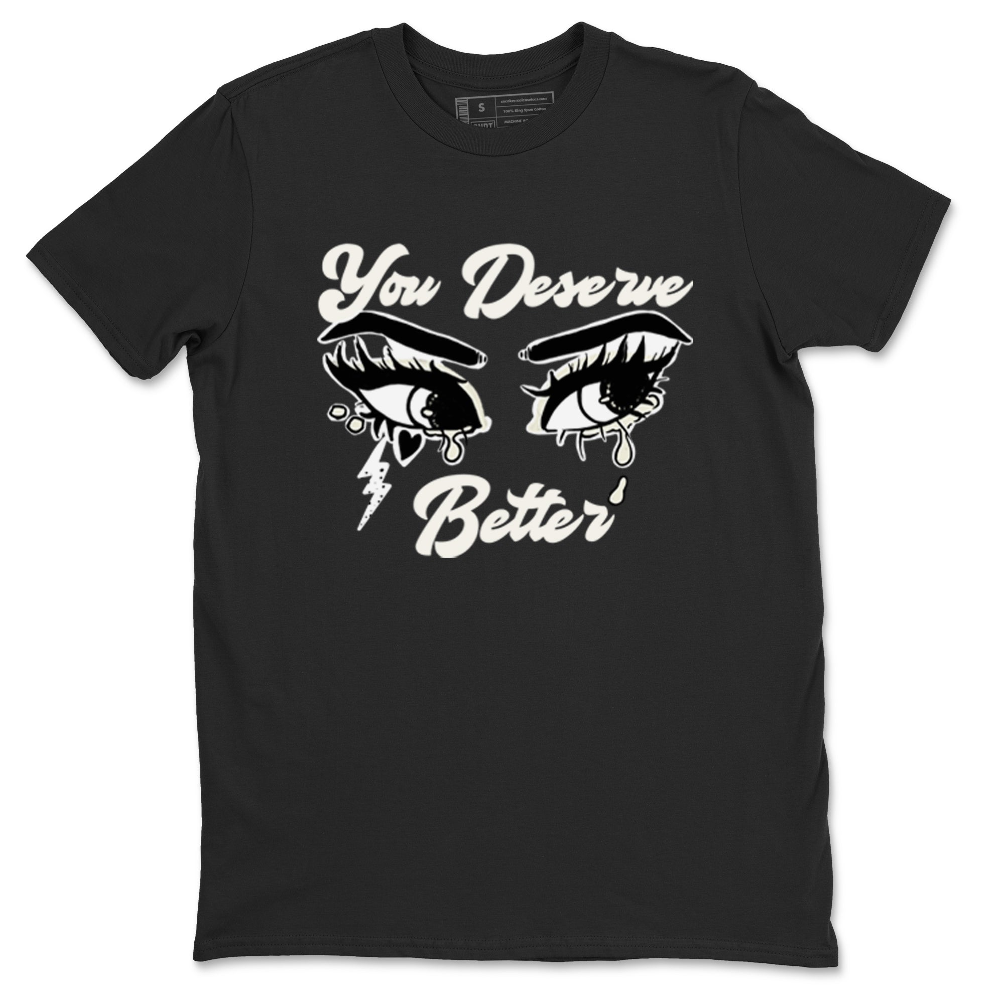 You Deserve Better snkmatch Tees - Air Jordan 5 Sail