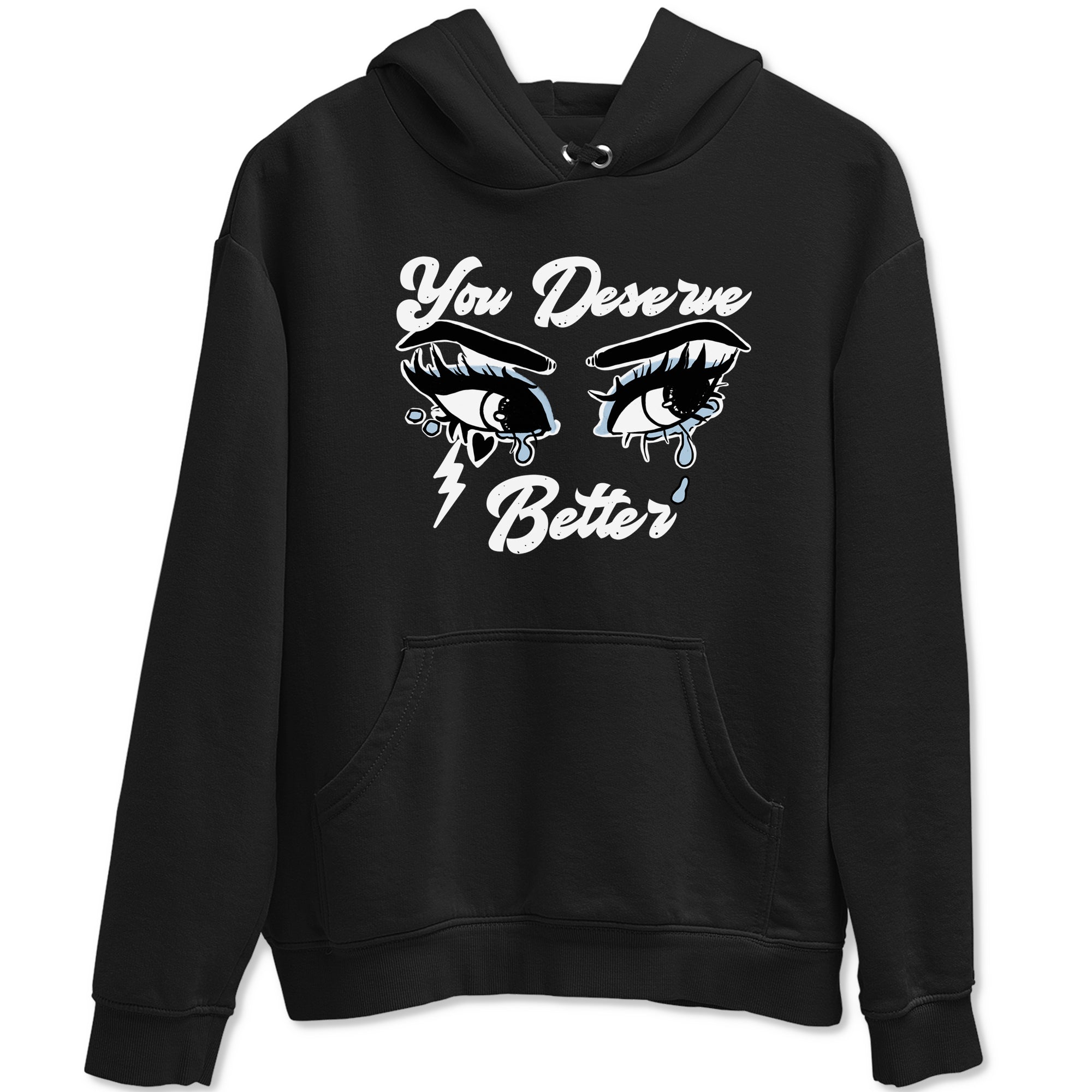 You Deserve Better snkmatch Tees - Air Jordan 6 White Black