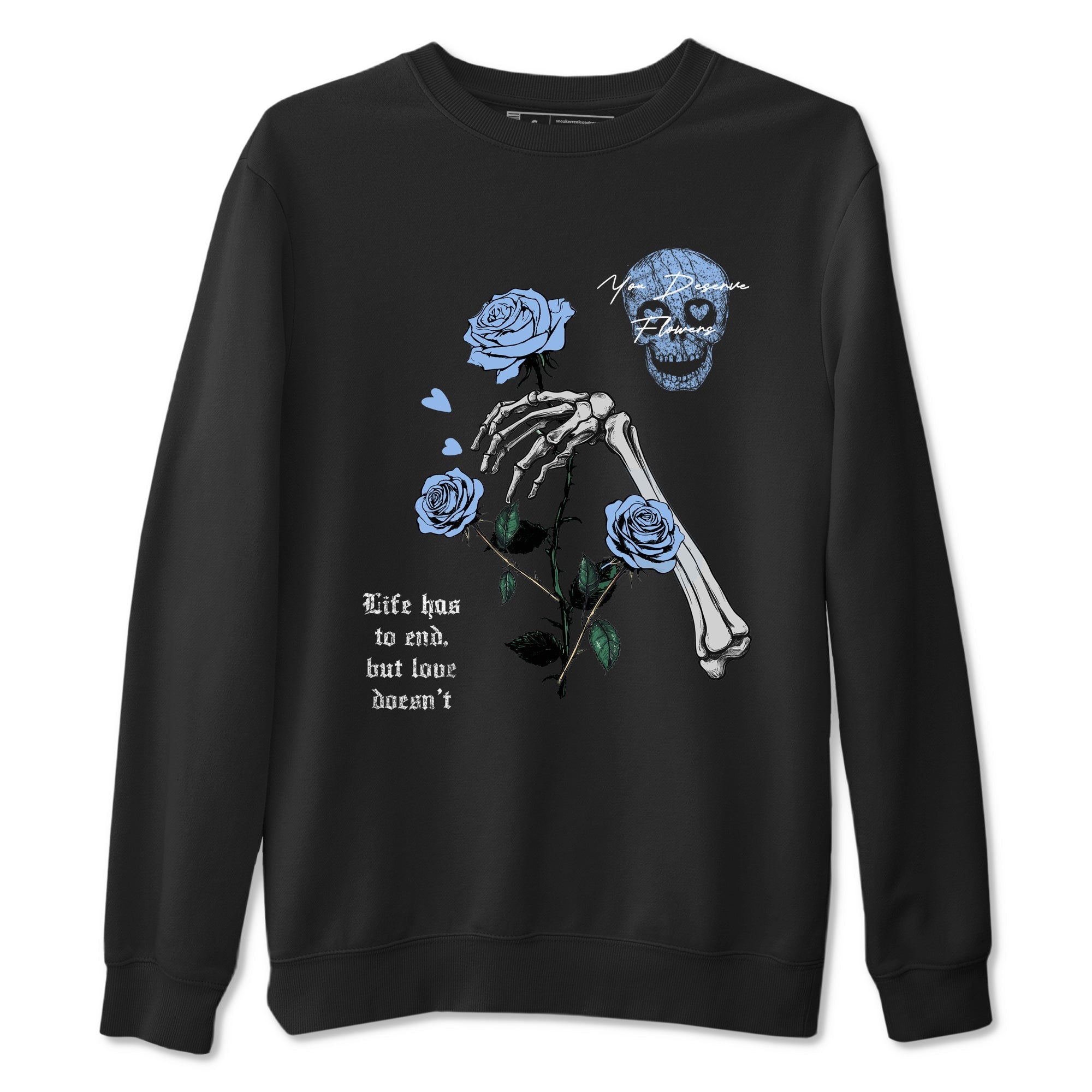 You Deserve Flowers snkmatch Tees - Air Jordan 4 Forget Me Not
