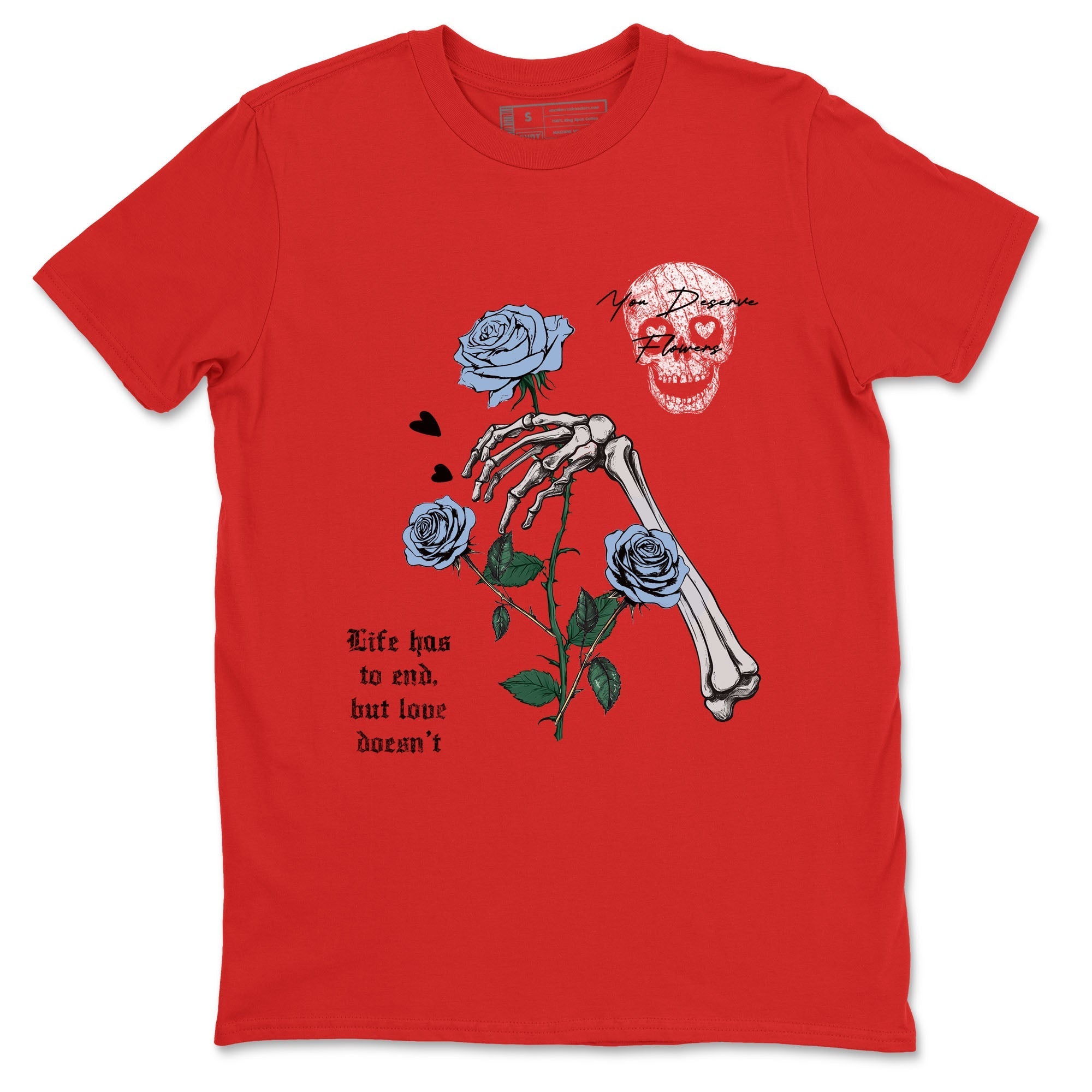 You Deserve Flowers snkmatch Tees - Air Jordan 5 Reimagined