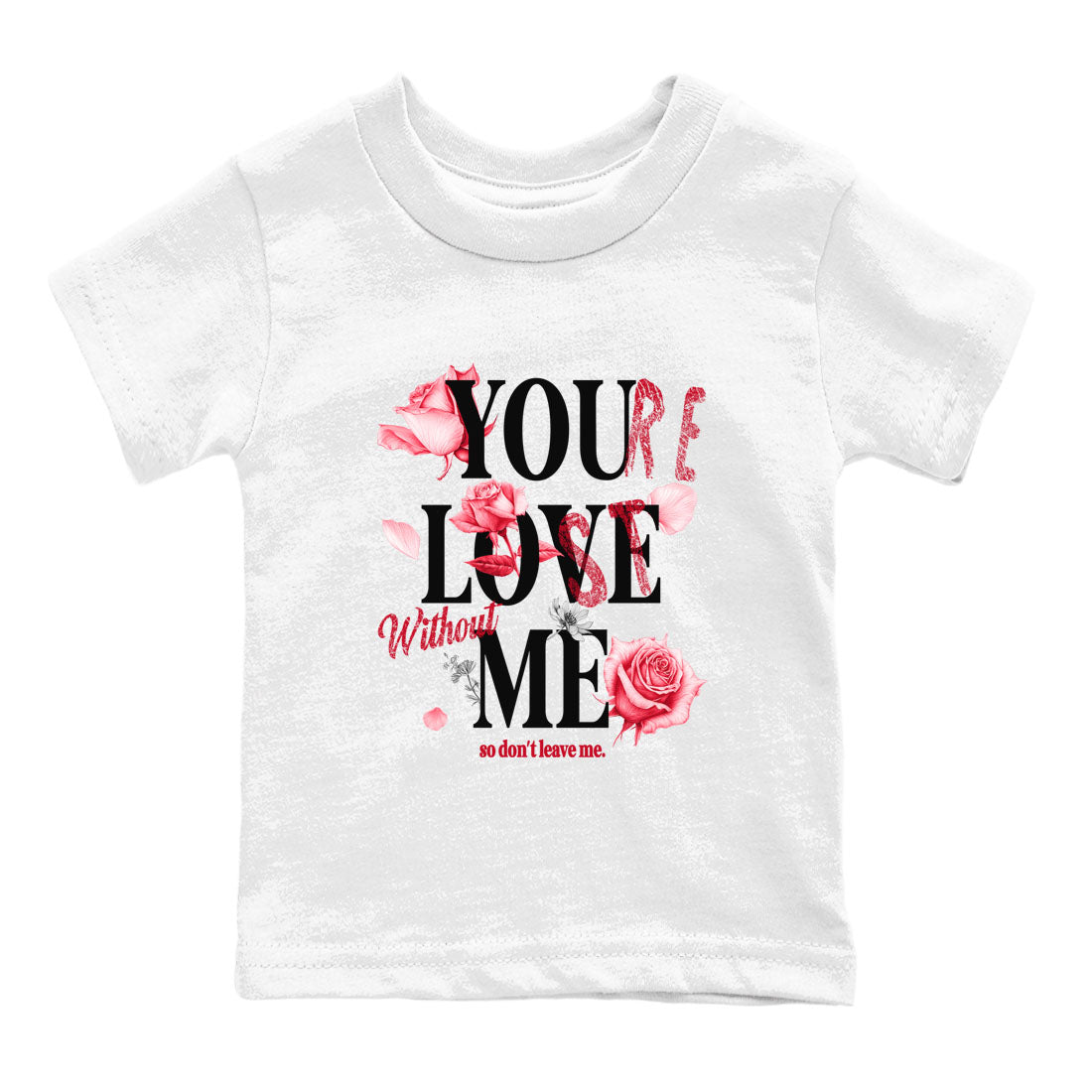 You Love Me snkmatch Tees Kids - Air Jordan 1 '85 Bred