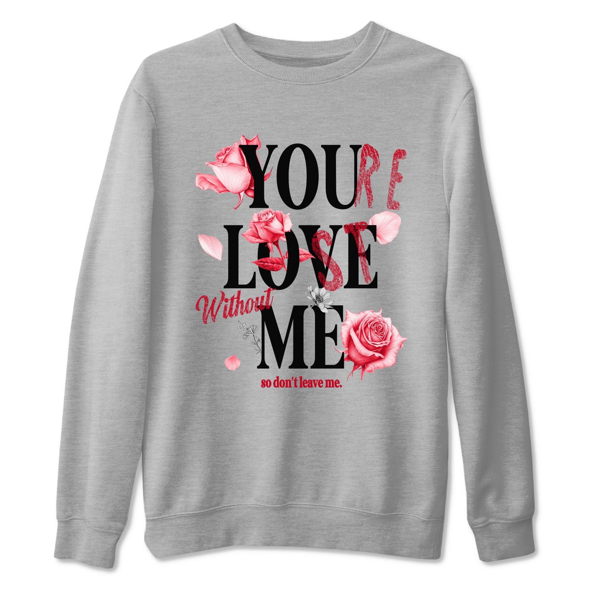 You Love Me snkmatch Tees - Air Jordan 1 '85 Bred