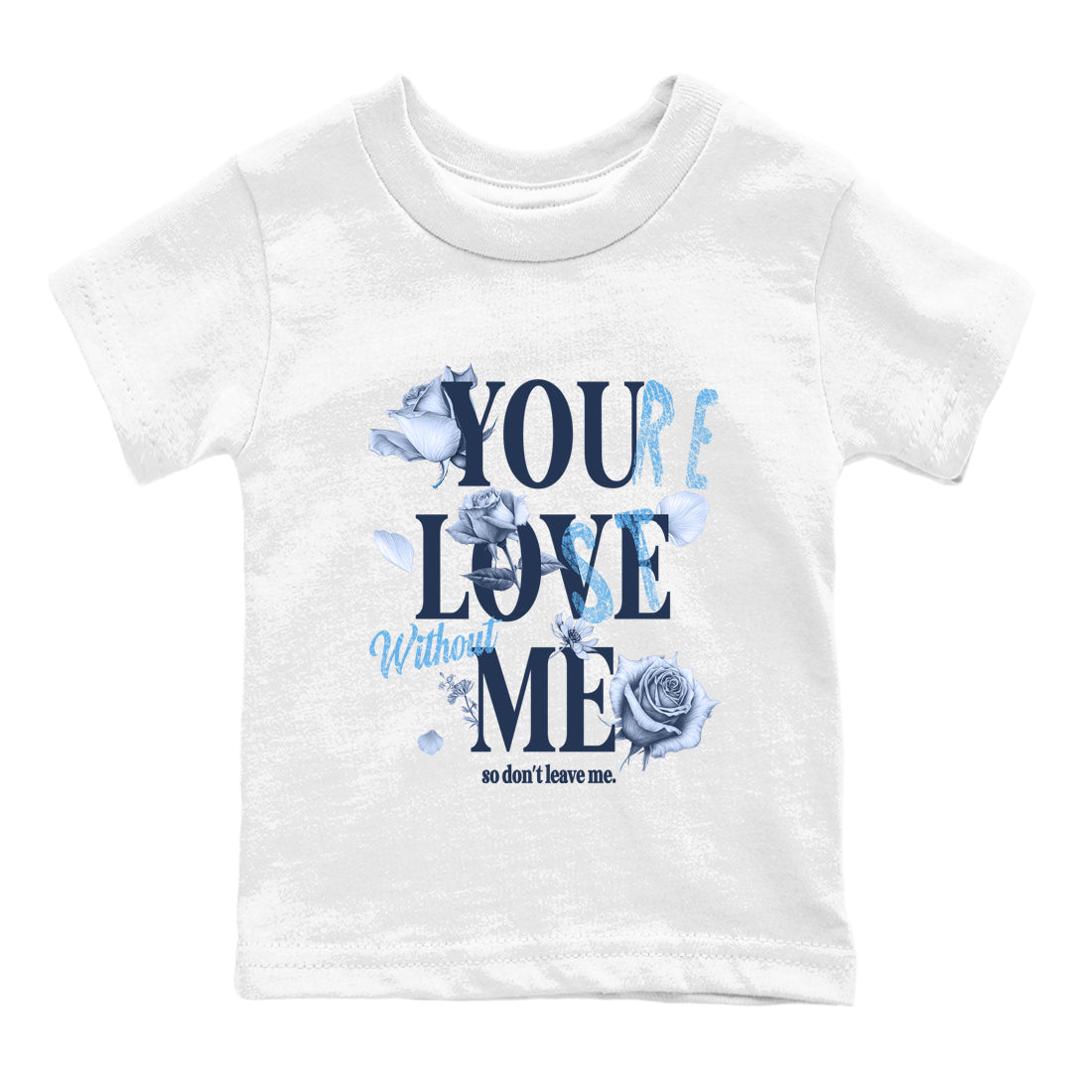 You Love Me snkmatch Tees Kids - Air Jordan 1 Obsidian