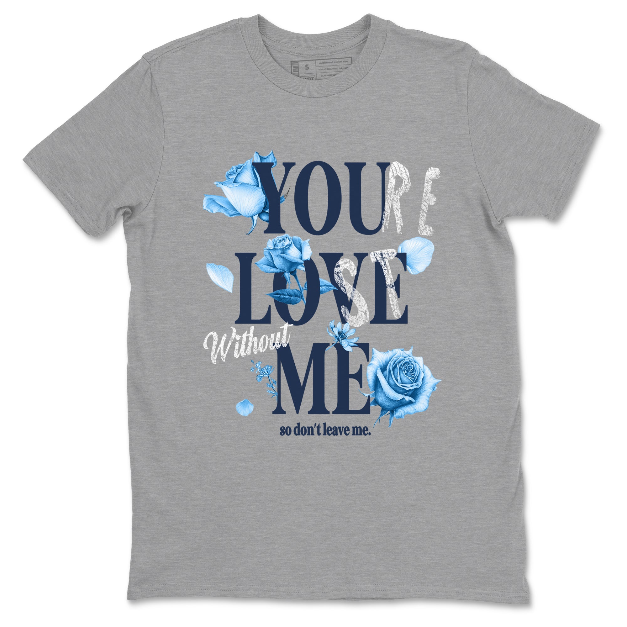 You Love Me snkmatch Tees - Air Jordan 1 Obsidian