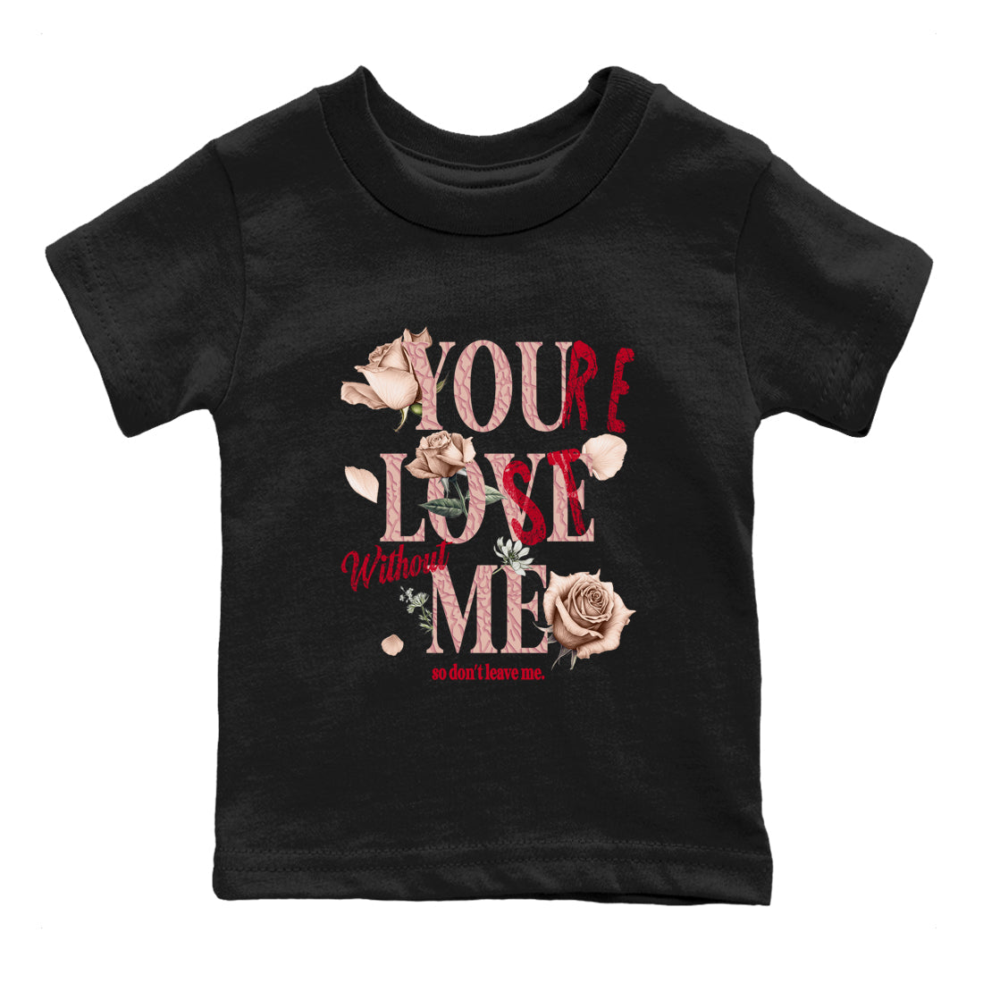 You Love Me snkmatch Tees Kids - Air Jordan 3 Valentines Day