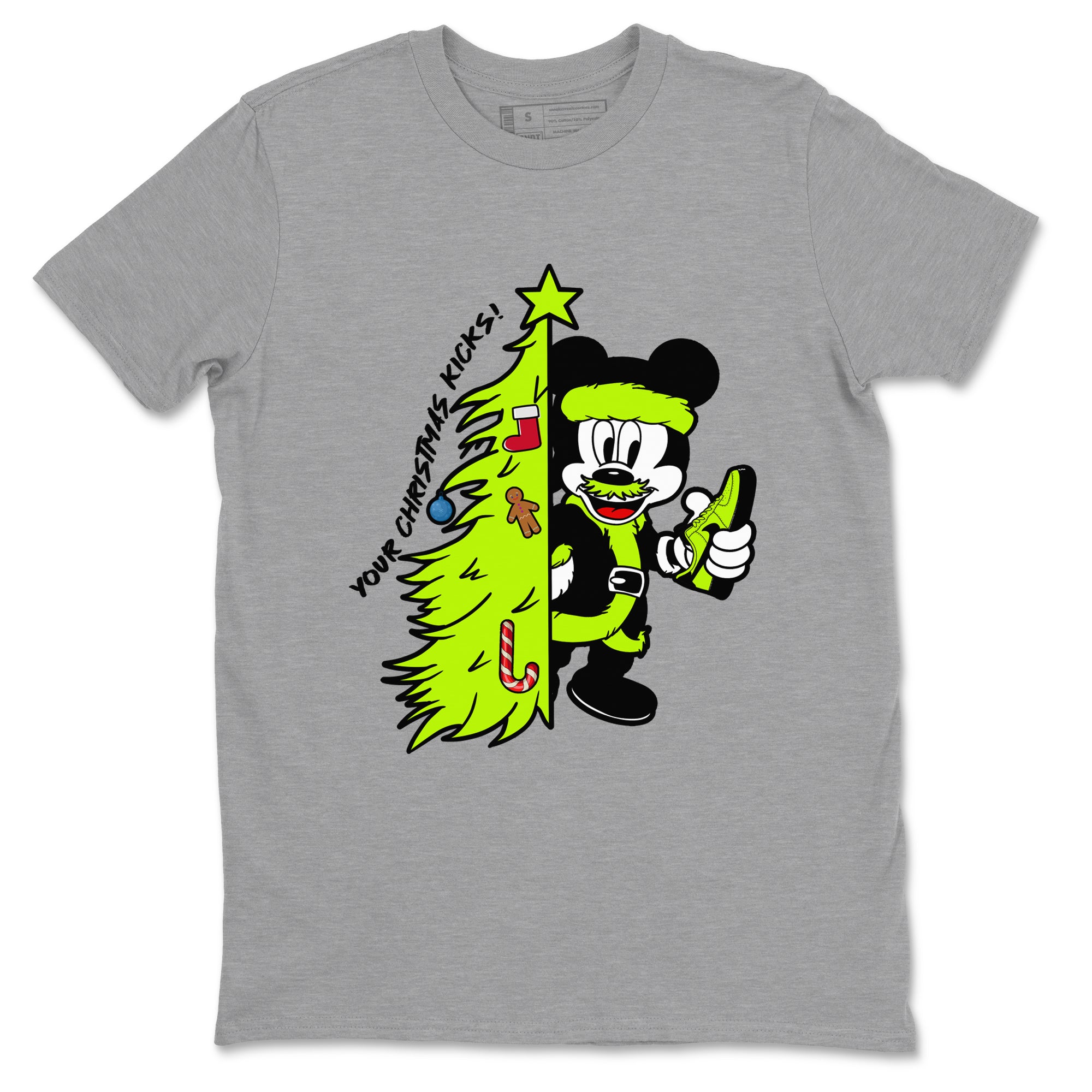 Your Christmas Kicks snkmatch Tees - Air Force 1 Volt