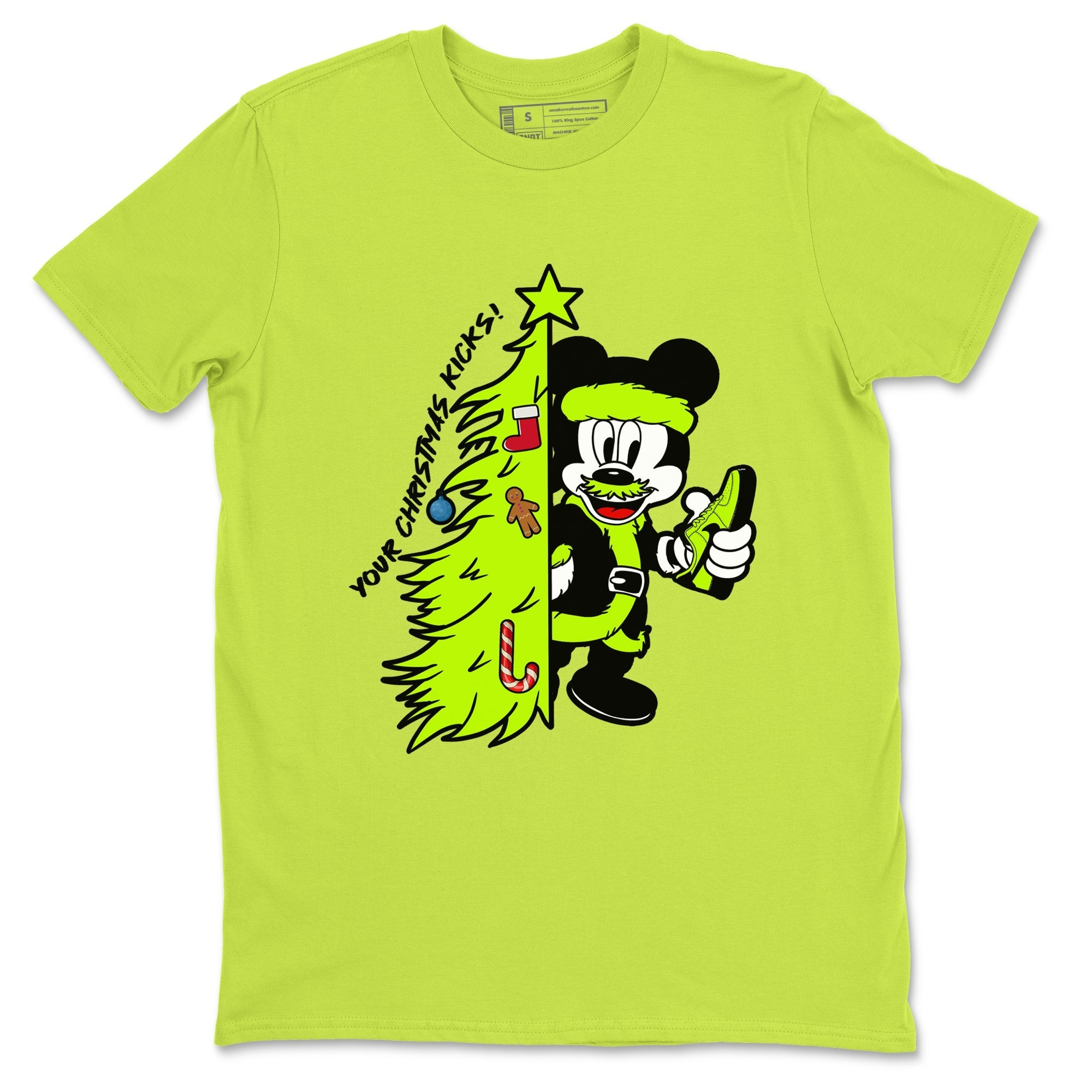 Your Christmas Kicks snkmatch Tees - Air Force 1 Volt