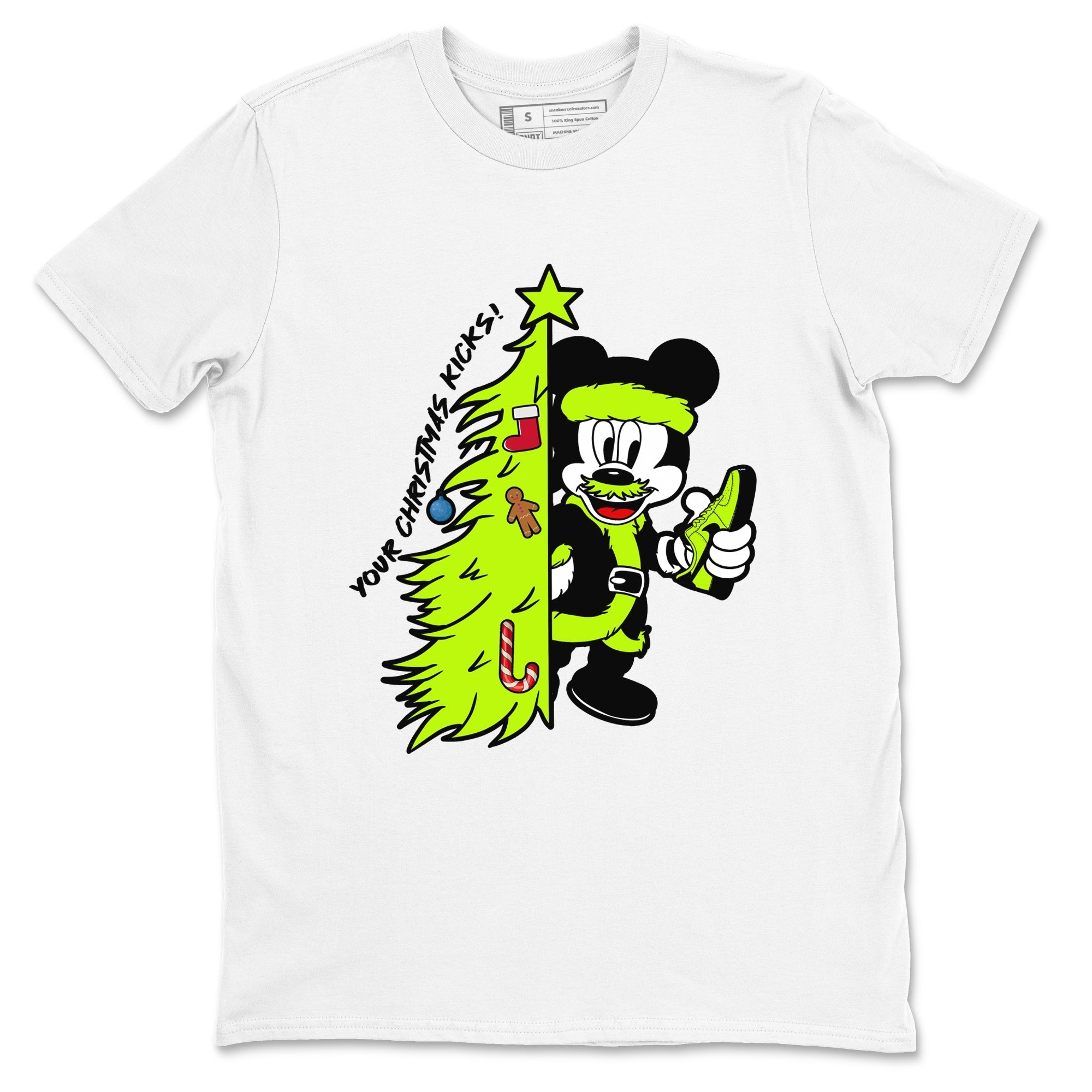 Your Christmas Kicks snkmatch Tees - Air Force 1 Volt