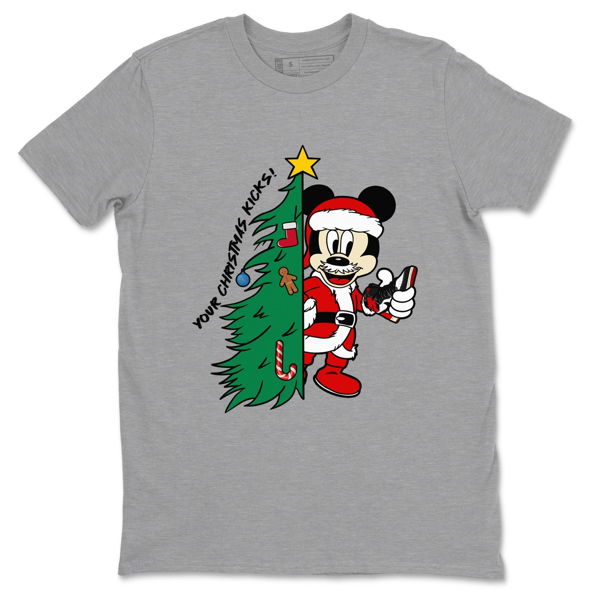 Your Christmas Kicks snkmatch Tees - Air Jordan 1 Black Toe Reimagined