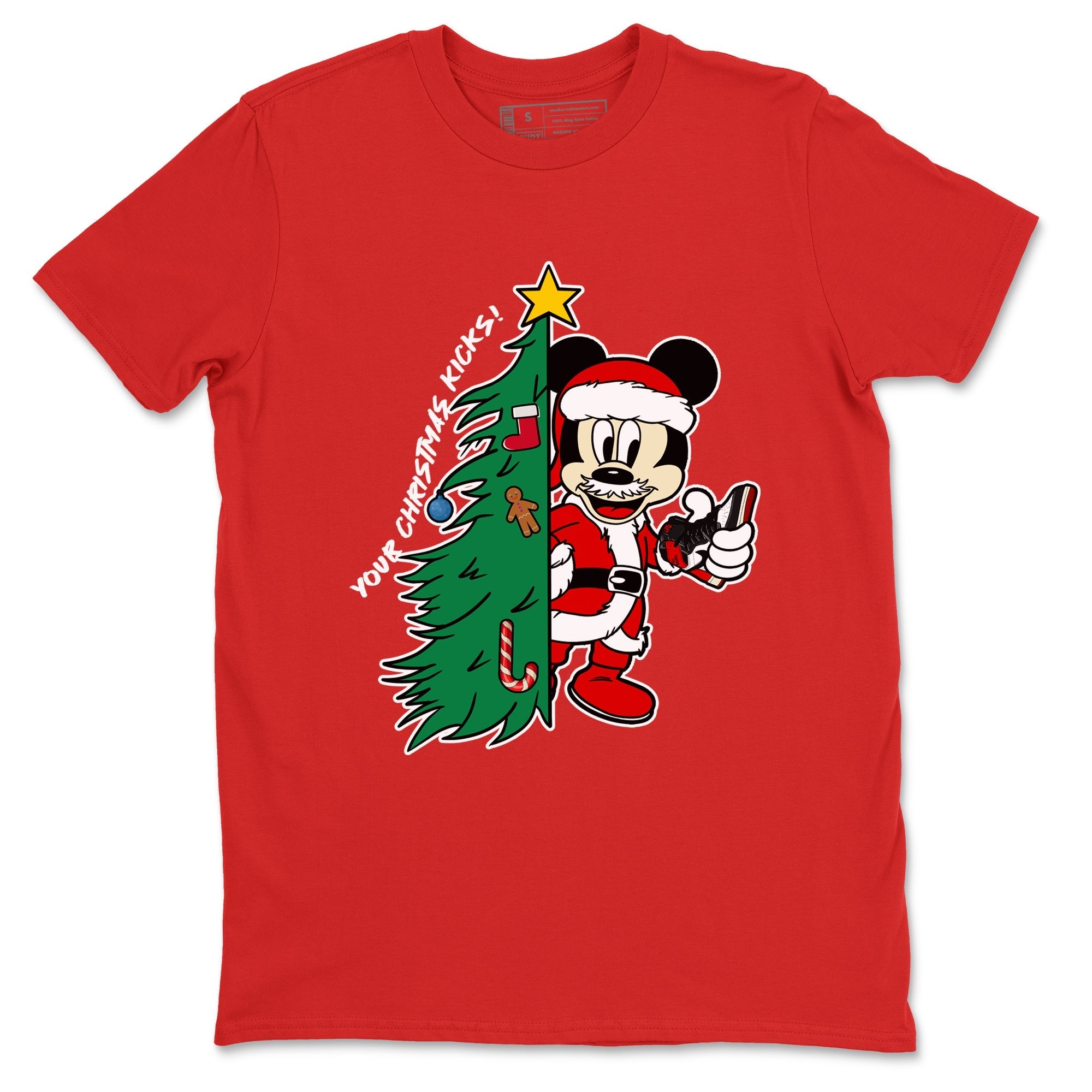 Your Christmas Kicks snkmatch Tees - Air Jordan 1 Black Toe Reimagined
