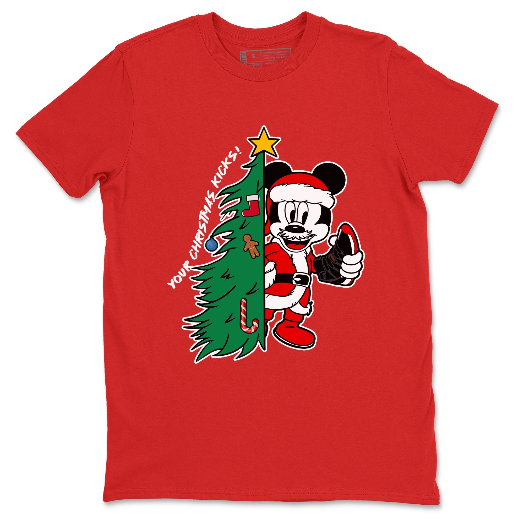 Your Christmas Kicks snkmatch Tees - Air Jordan 11 Bred Velvet