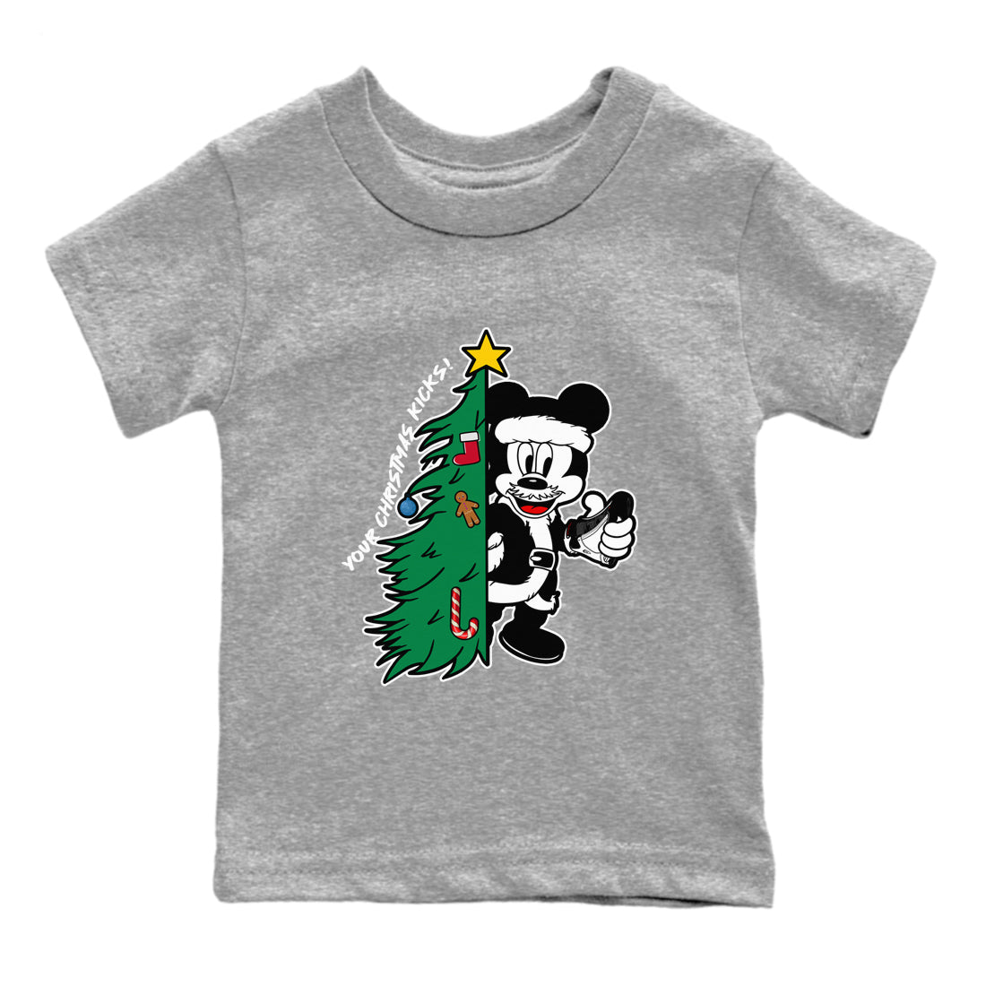 Your Christmas Kicks snkmatch Tees Kids - Air Jordan 14 Black Toe
