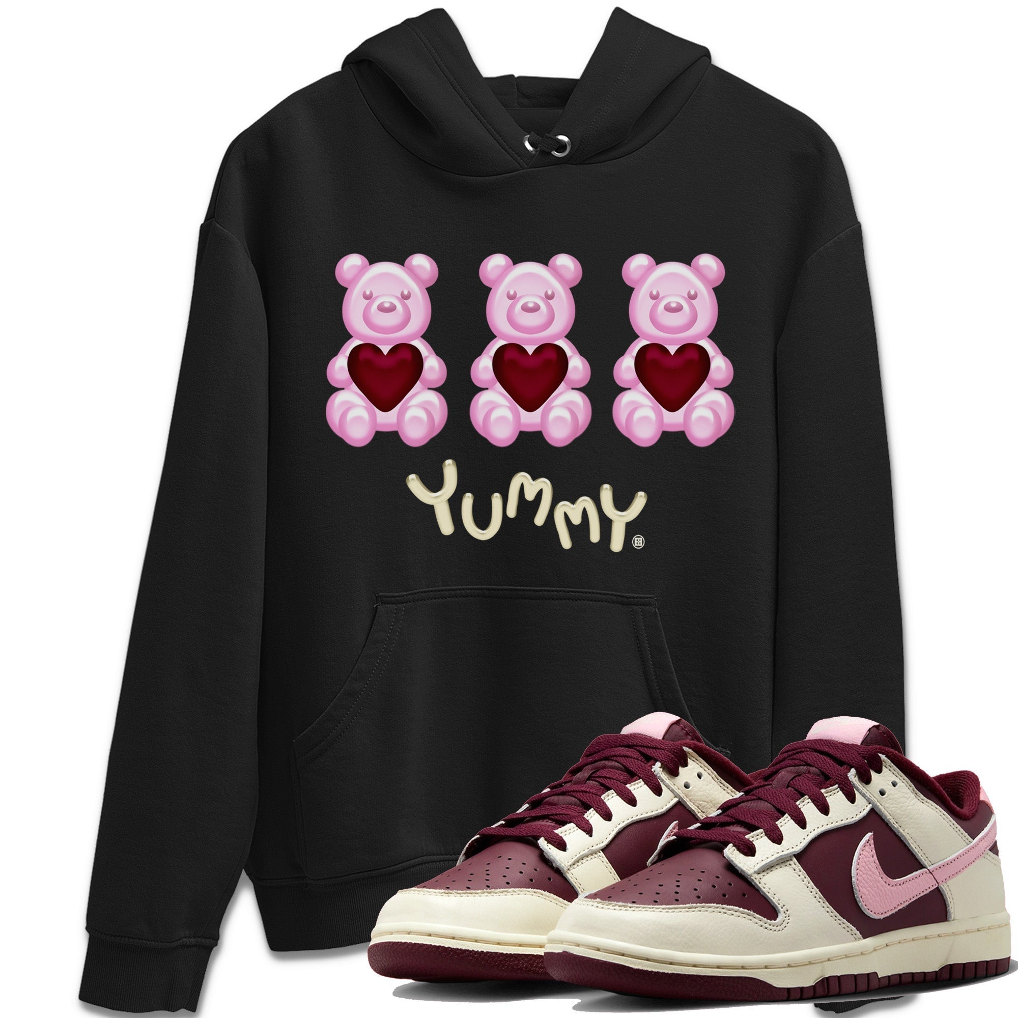 Yummy Bear Unisex Tops - Dunk Valentines Day
