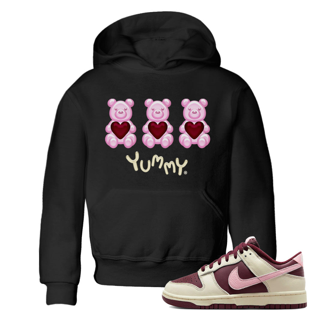 Yummy Bear Kids Tops - Dunk Valentines Day