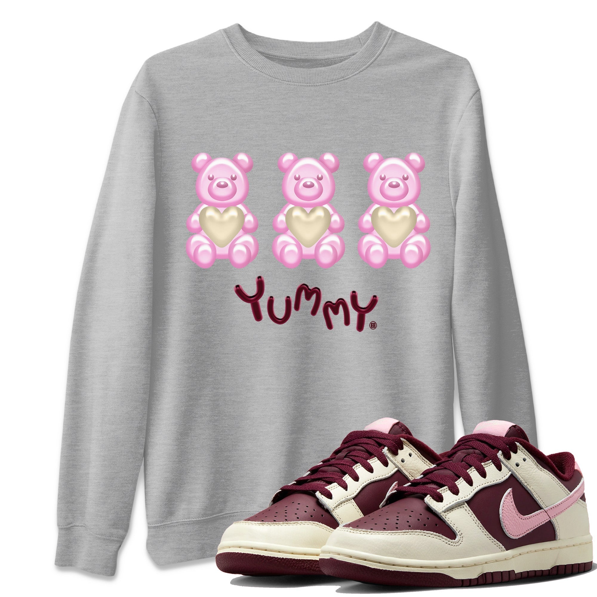 Yummy Bear Unisex Tops - Dunk Valentines Day