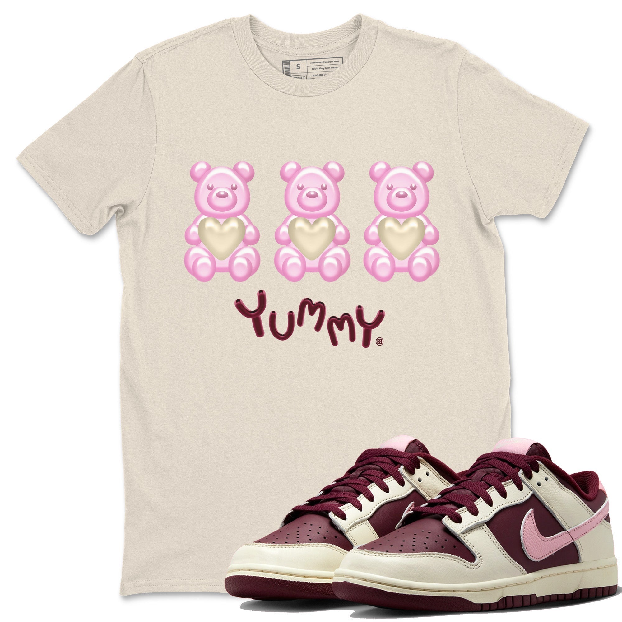Yummy Bear Unisex Tops - Dunk Valentines Day
