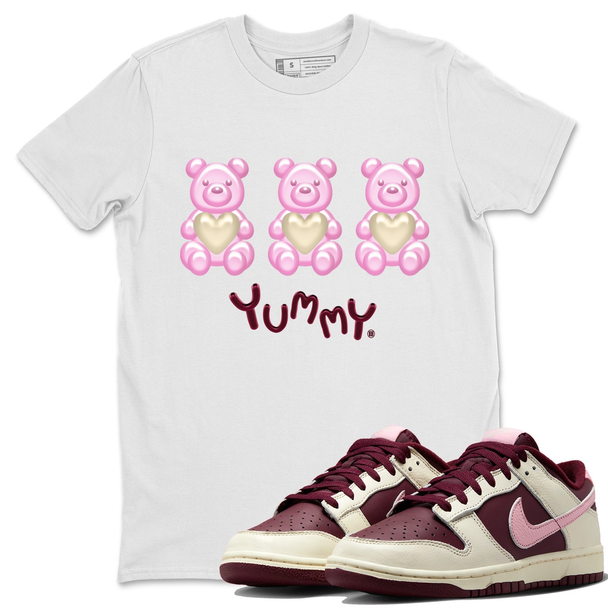 Yummy Bear Unisex Tops - Dunk Valentines Day