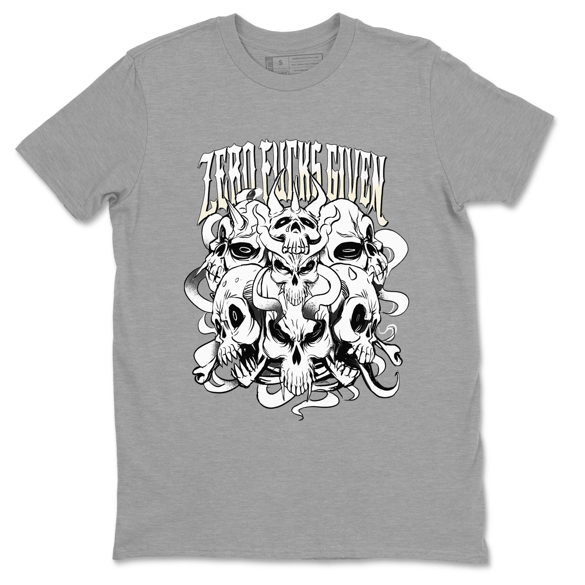 Zero Fucks Given snkmatch Tees - Air Jordan 11 Gratitude