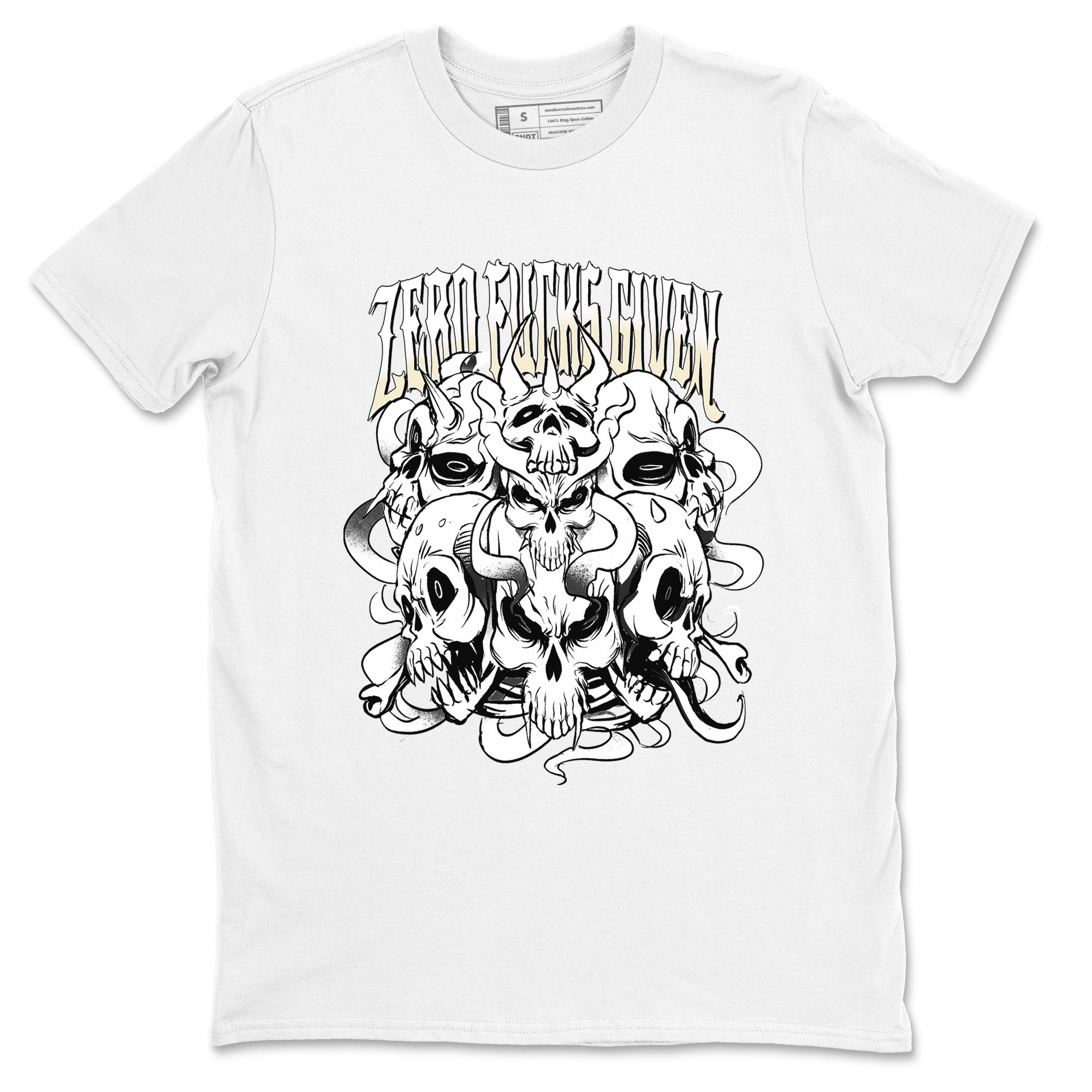 Zero Fucks Given snkmatch Tees - Air Jordan 11 Gratitude