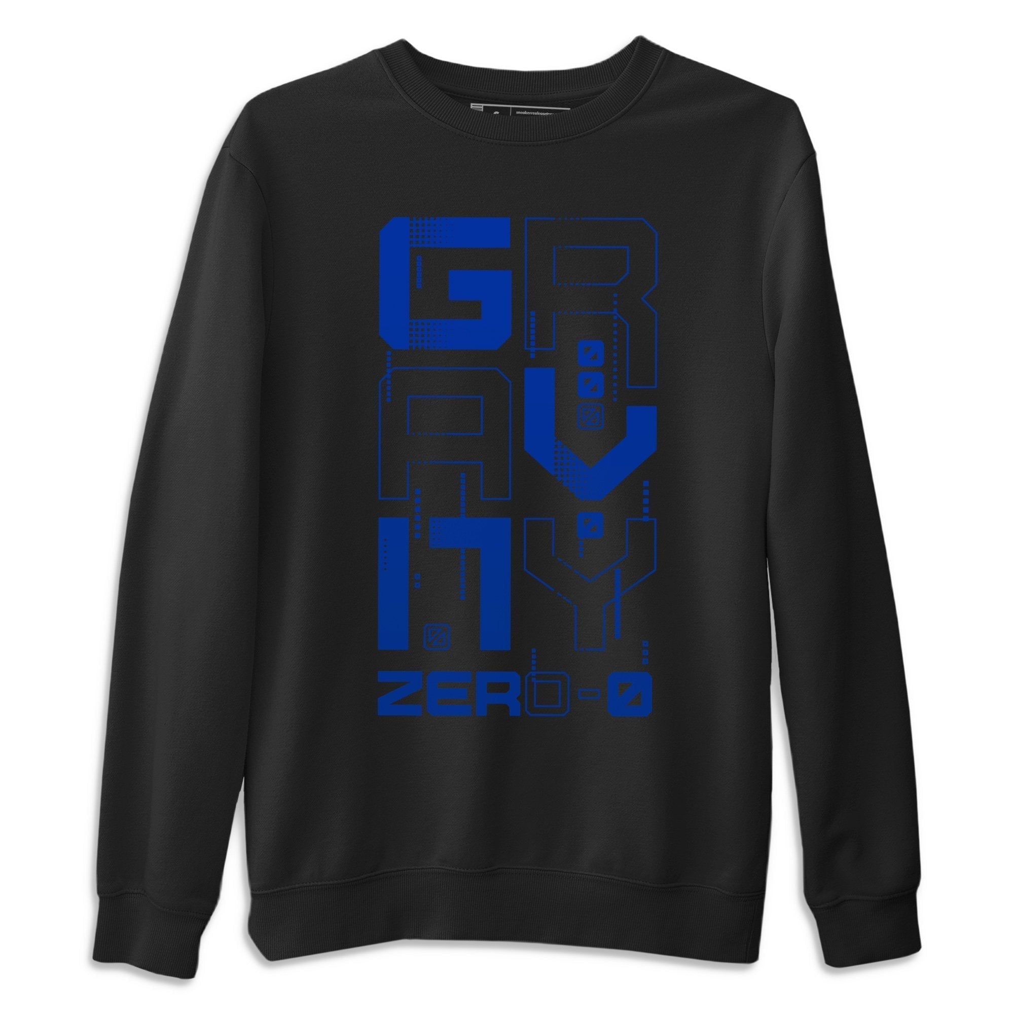 Zero Gravity Unisex Tops - Air Jordan 1 Royal Black
