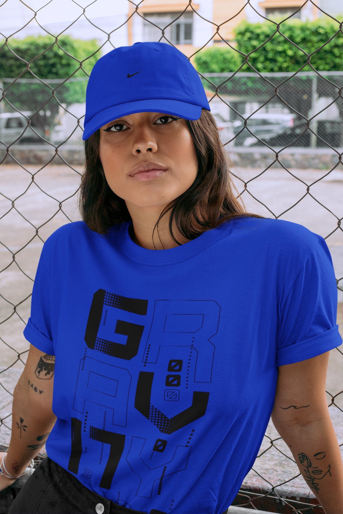 Zero Gravity Unisex Tops - Air Jordan 1 Royal Black