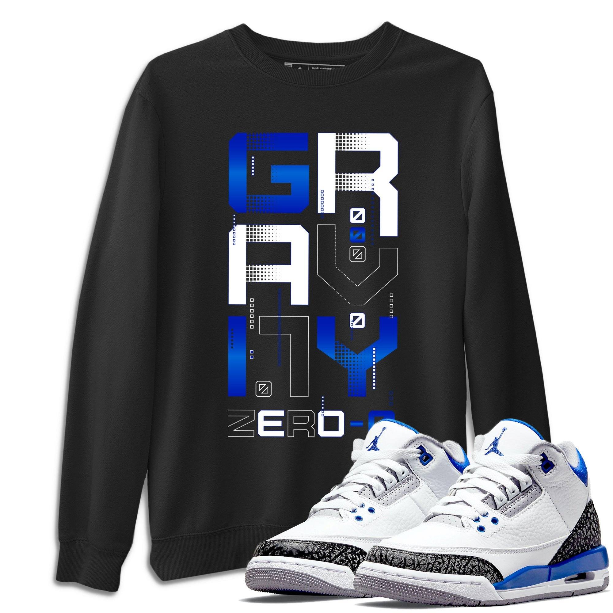Zero Gravity Unisex Tops - Air Jordan 3 Racer Blue
