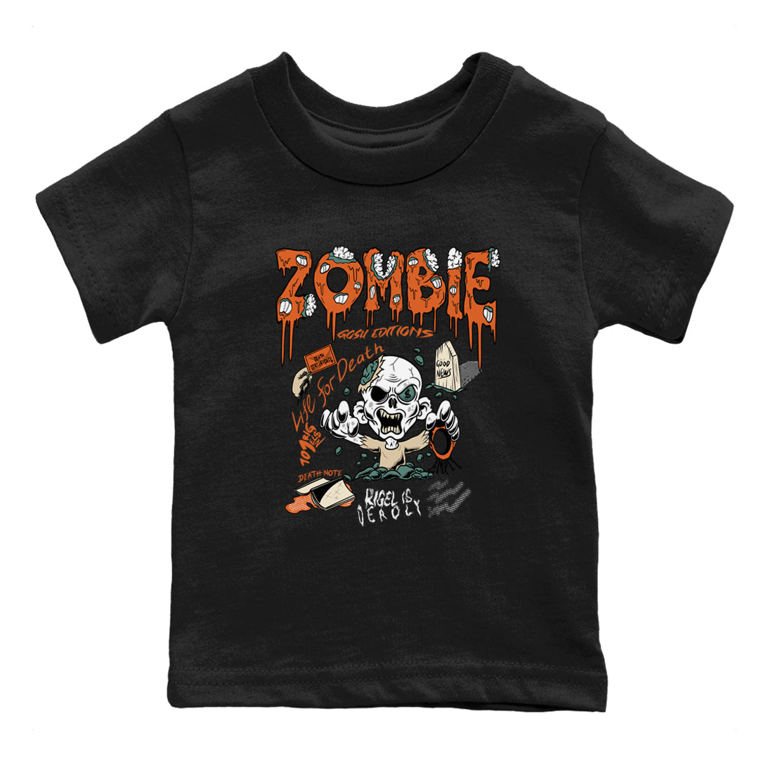 Zombie Grave snkmatch Tees Kids - Dunk Ceramic