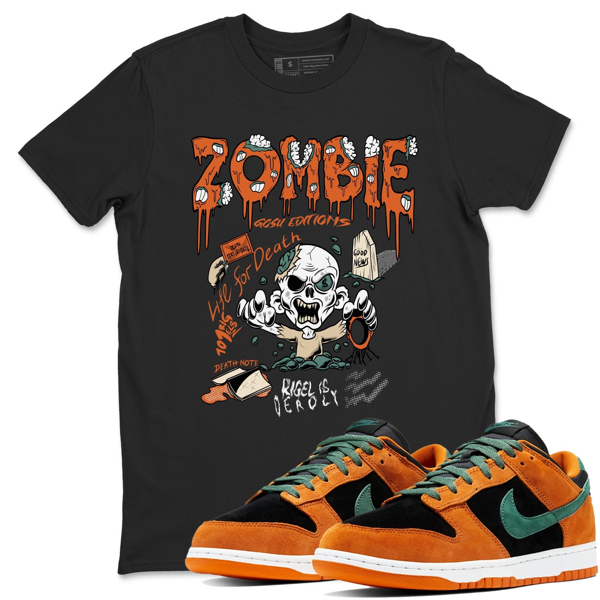 Zombie Grave snkmatch Tees - Dunk Ceramic