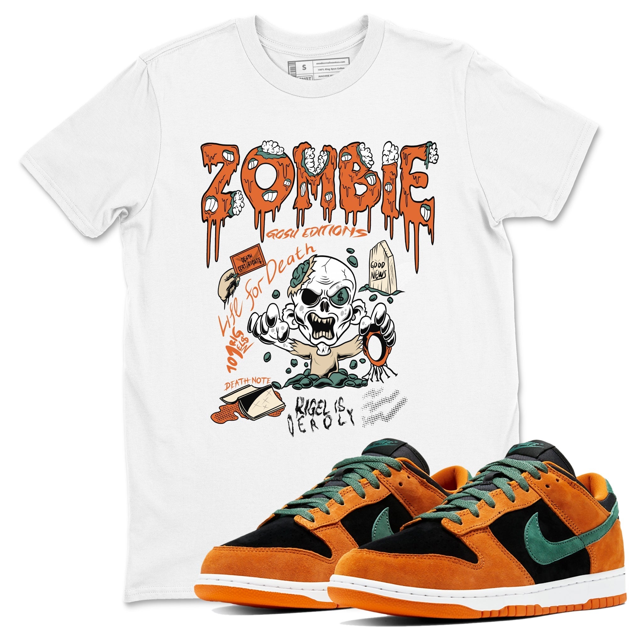 Zombie Grave snkmatch Tees - Dunk Ceramic