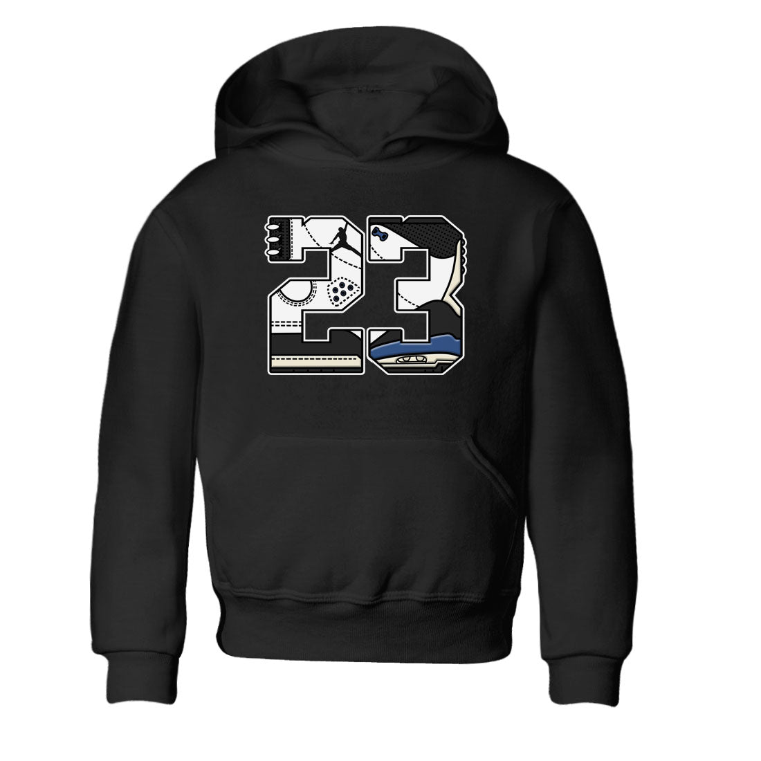 23 snkmatch Tees Kids - Air Jordan 3 A Ma Maniere x Diffused Blue
