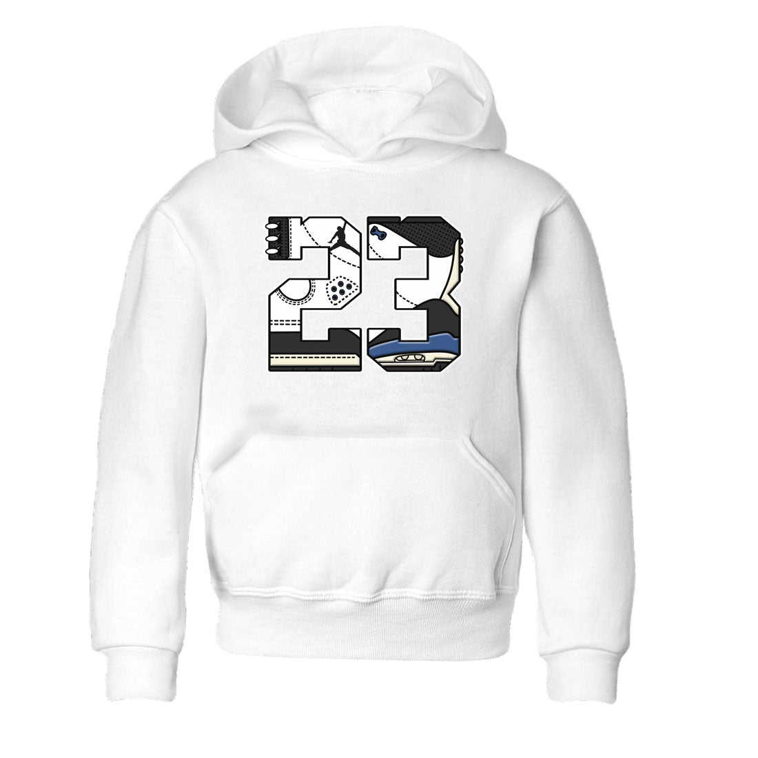 23 snkmatch Tees Kids - Air Jordan 3 A Ma Maniere x Diffused Blue