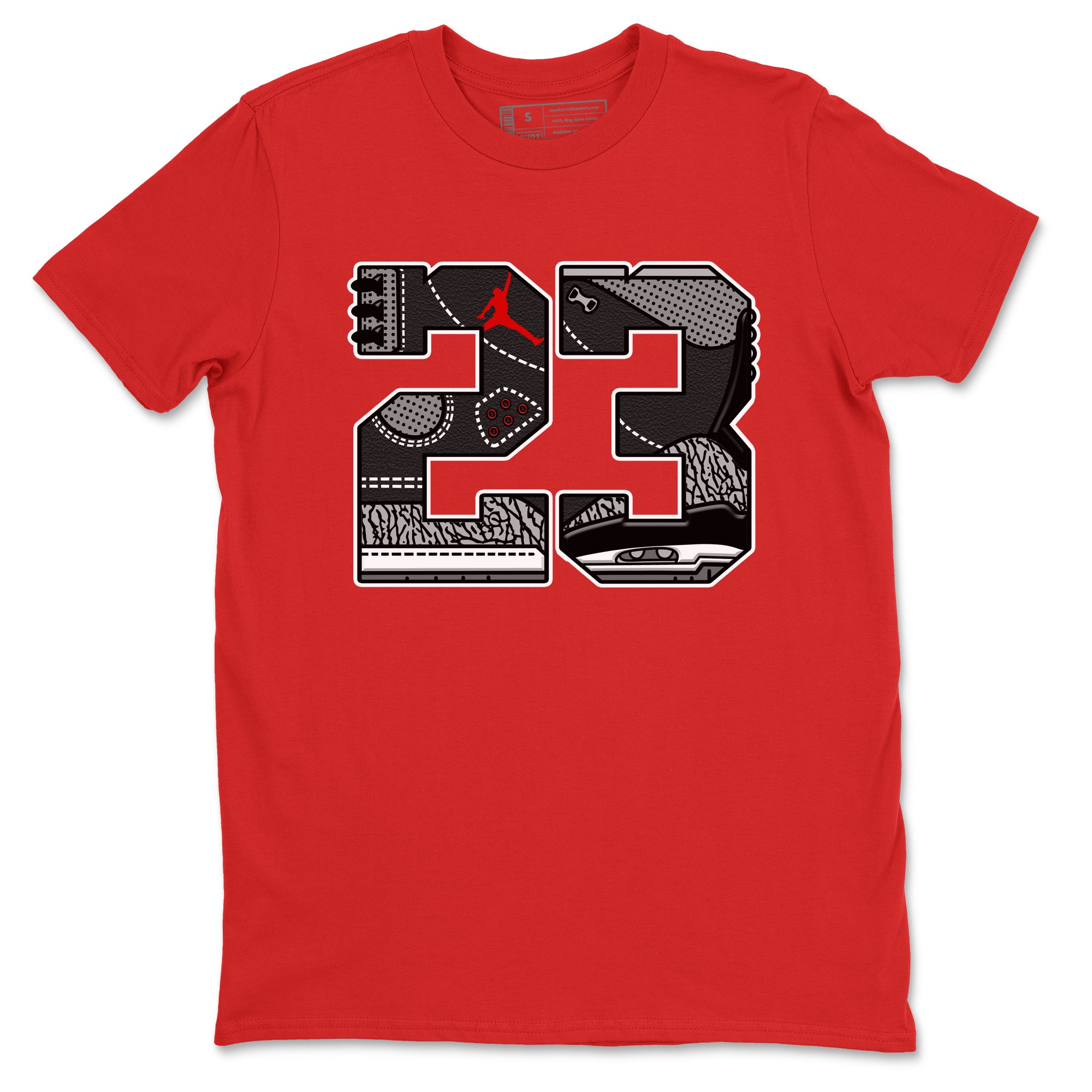 23 snkmatch Tees - Air Jordan 3 Black Cement