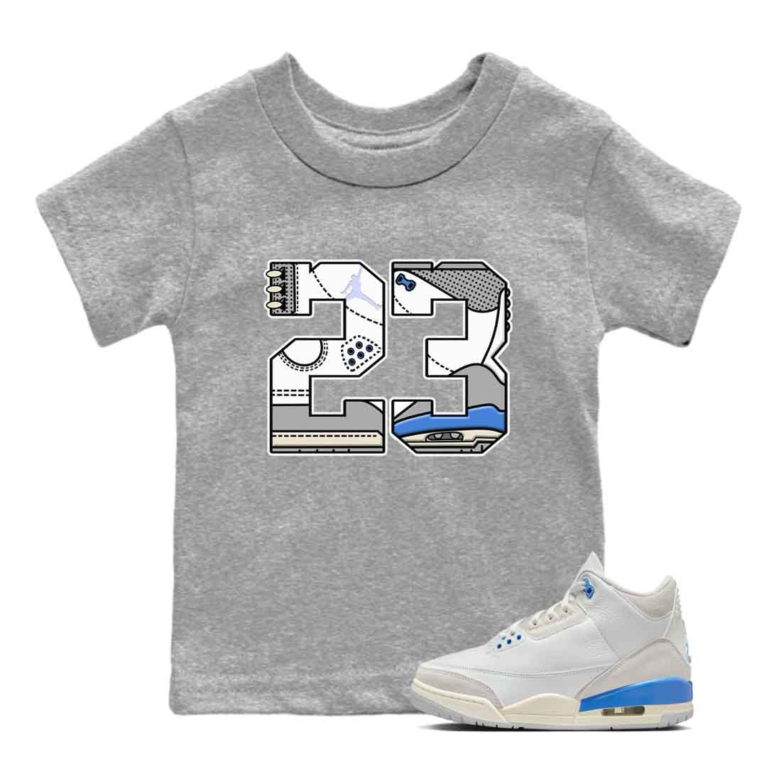 23 snkmatch Tees Kids - Air Jordan 3 Lucky Shorts