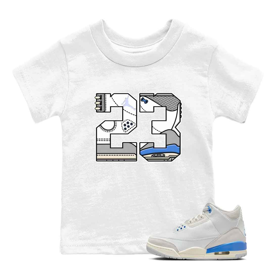 23 snkmatch Tees Kids - Air Jordan 3 Lucky Shorts