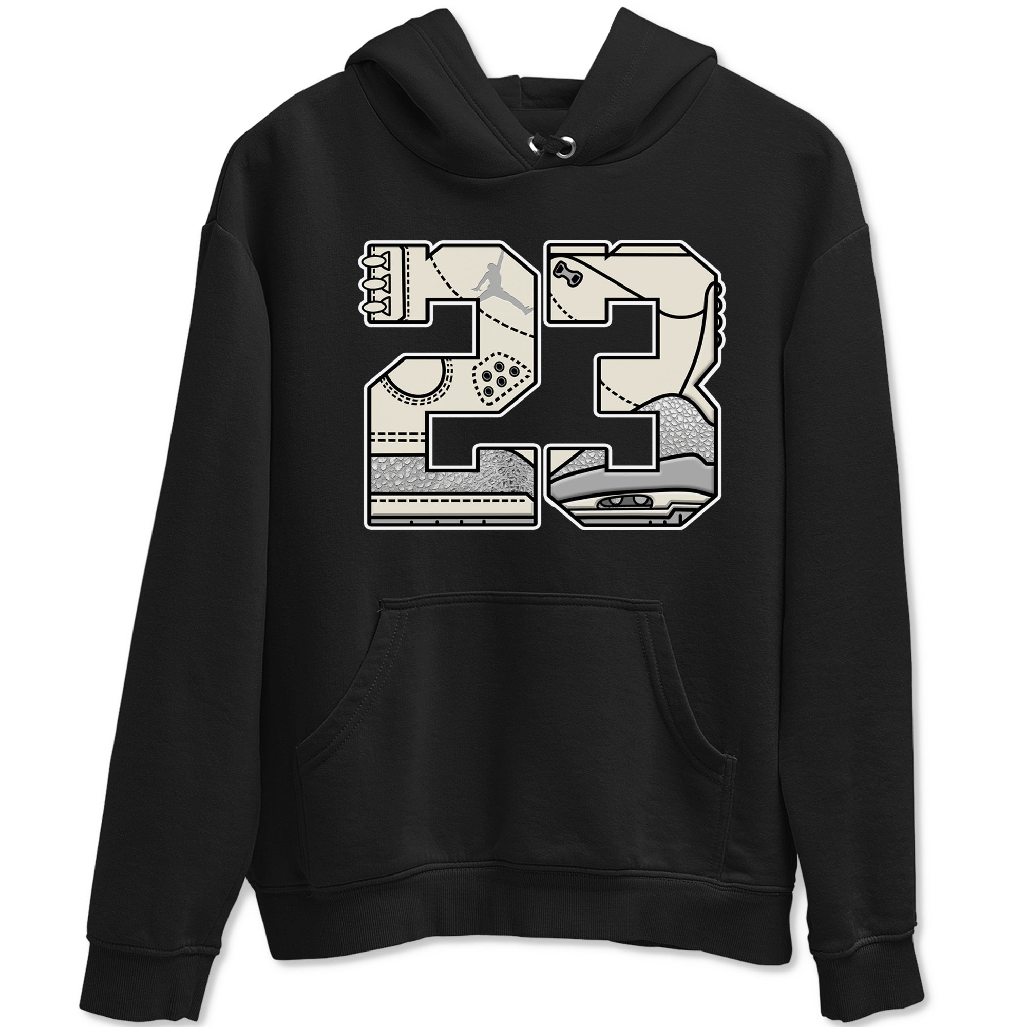 23 snkmatch Tees - Air Jordan 3 Sail and Cement Grey