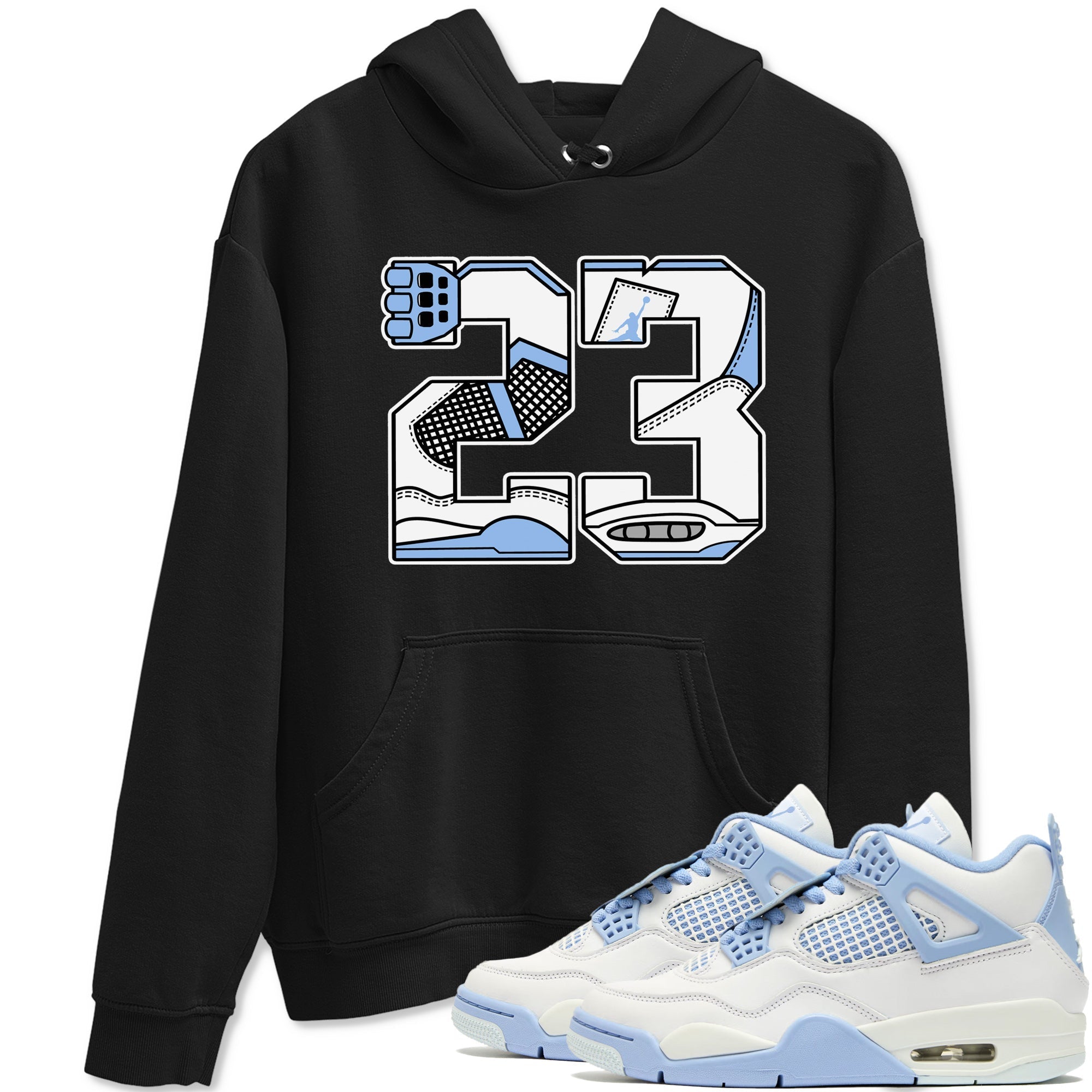 23 snkmatch Tees - Air Jordan 4 Aluminum