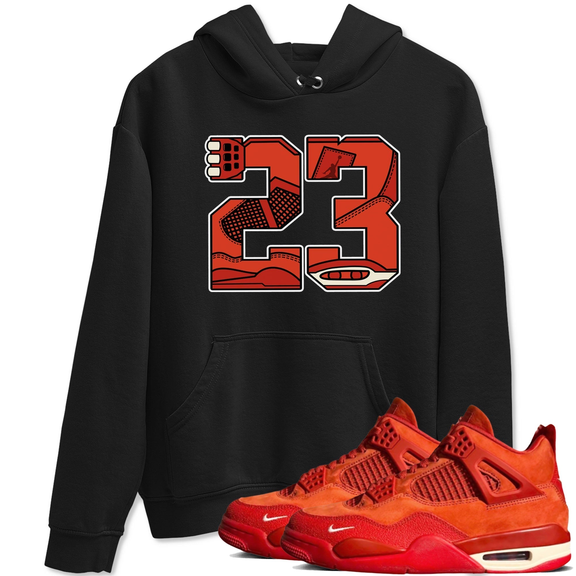 23 snkmatch Tees - Air Jordan 4 Brick By Brick