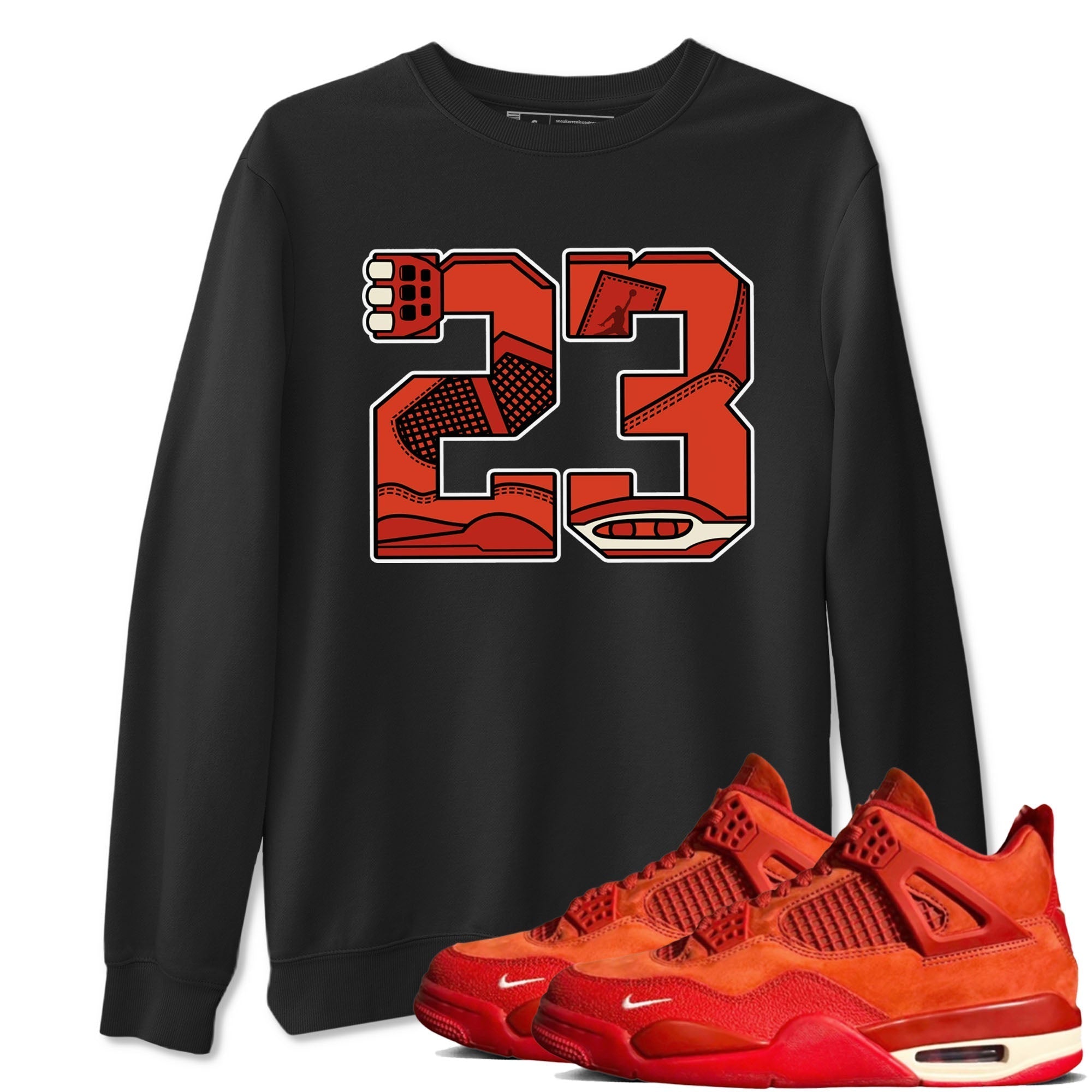 23 snkmatch Tees - Air Jordan 4 Brick By Brick