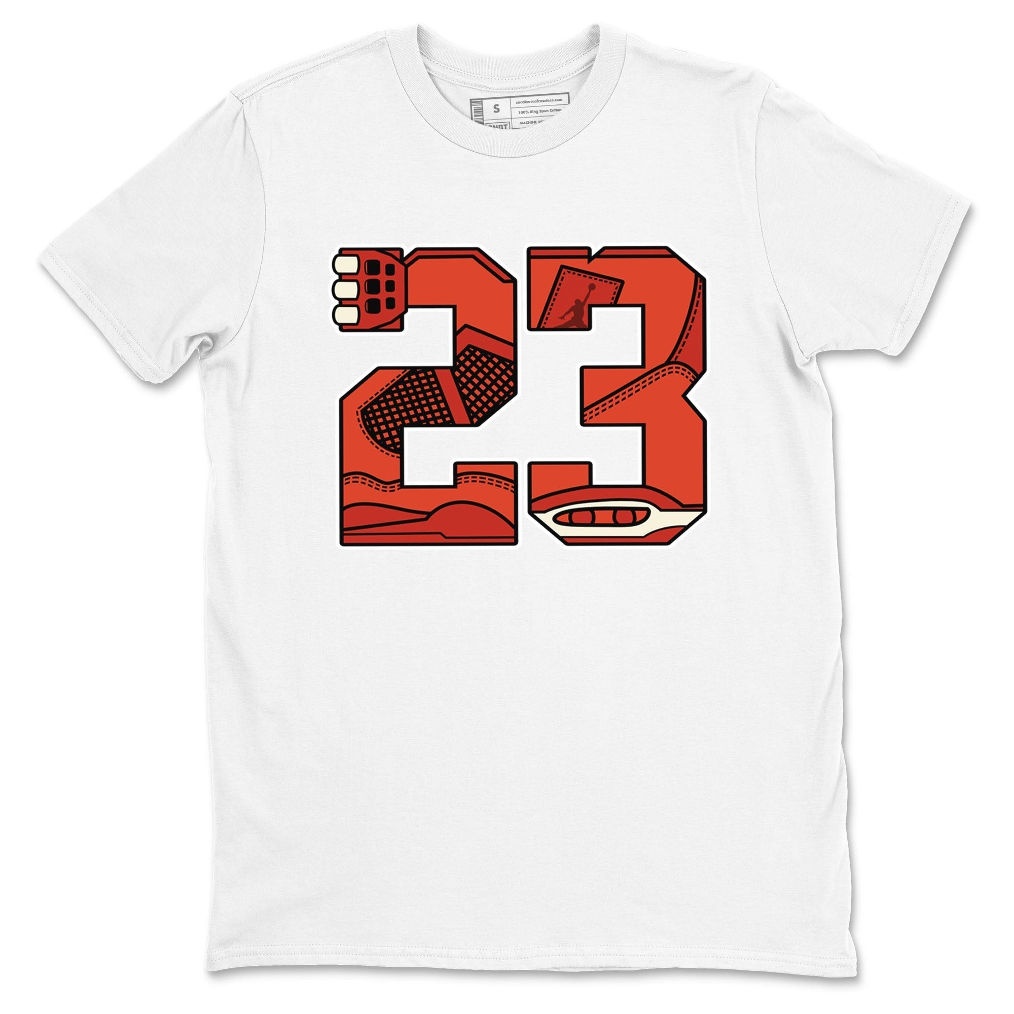 23 snkmatch Tees - Air Jordan 4 Brick By Brick