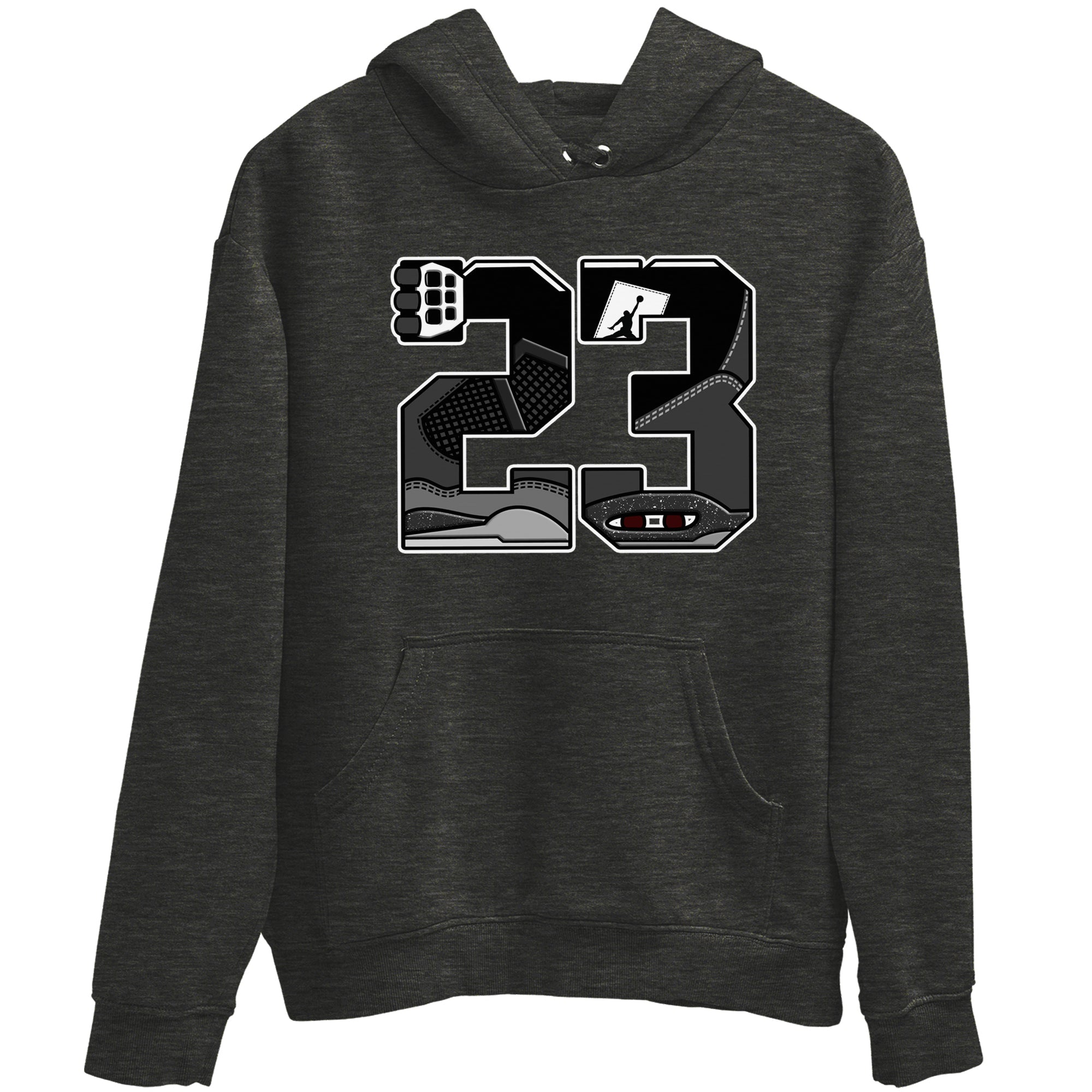 23 snkmatch Tees - Air Jordan 4 Fear