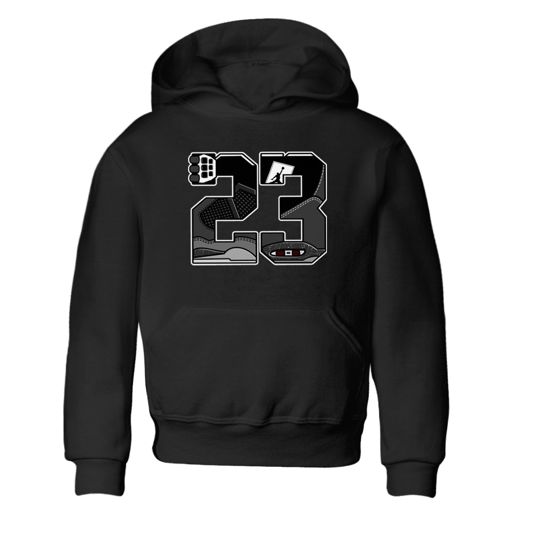 23 snkmatch Tees Kids - Air Jordan 4 Fear
