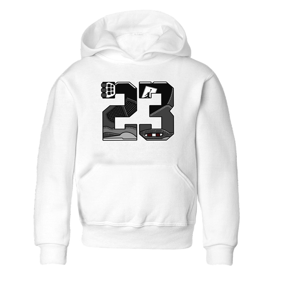 23 snkmatch Tees Kids - Air Jordan 4 Fear