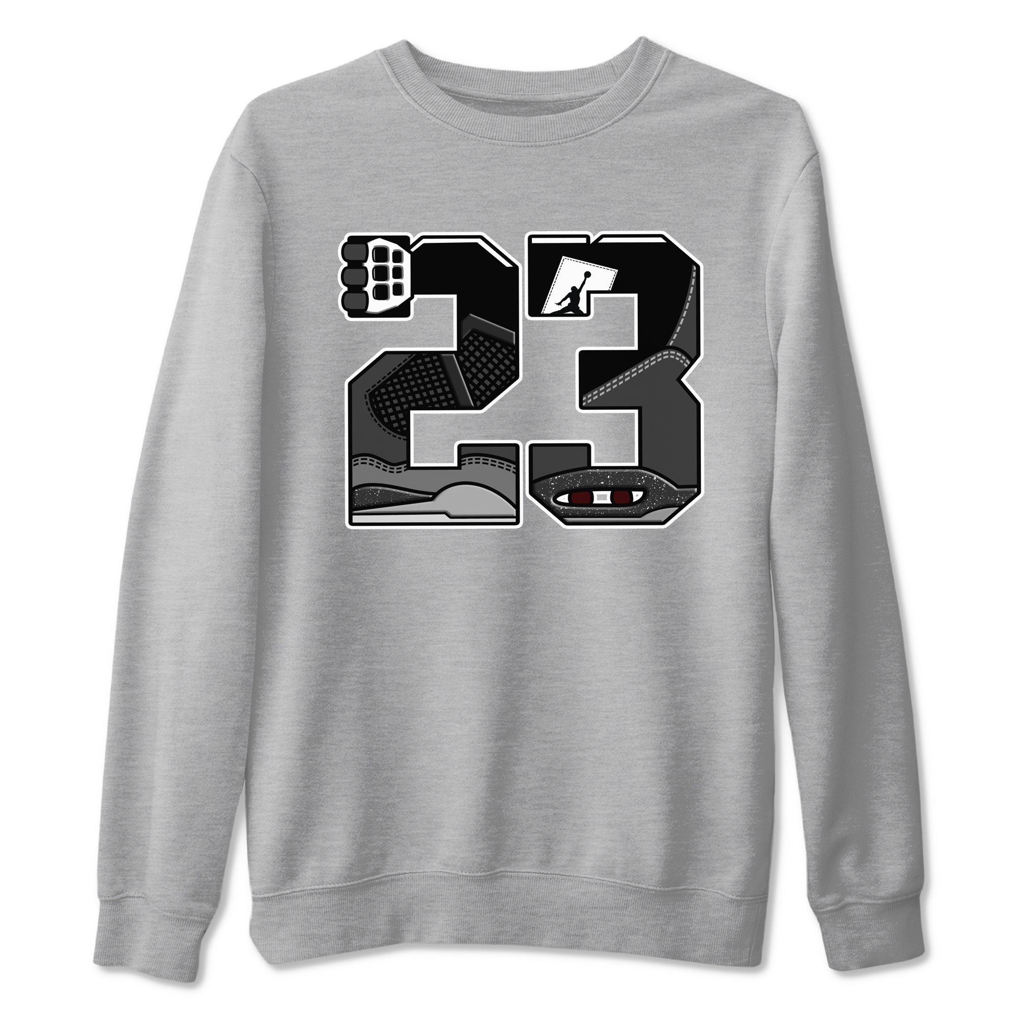 23 snkmatch Tees - Air Jordan 4 Fear