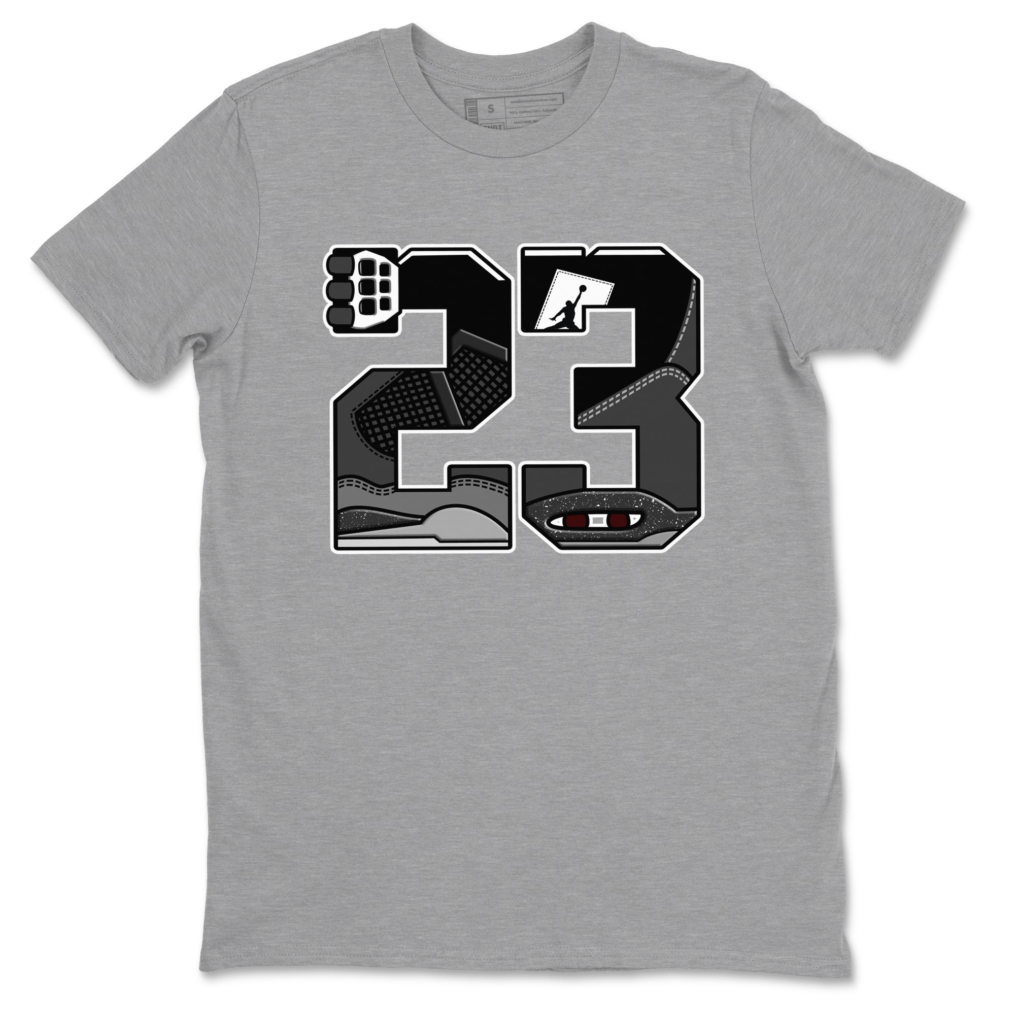 23 snkmatch Tees - Air Jordan 4 Fear